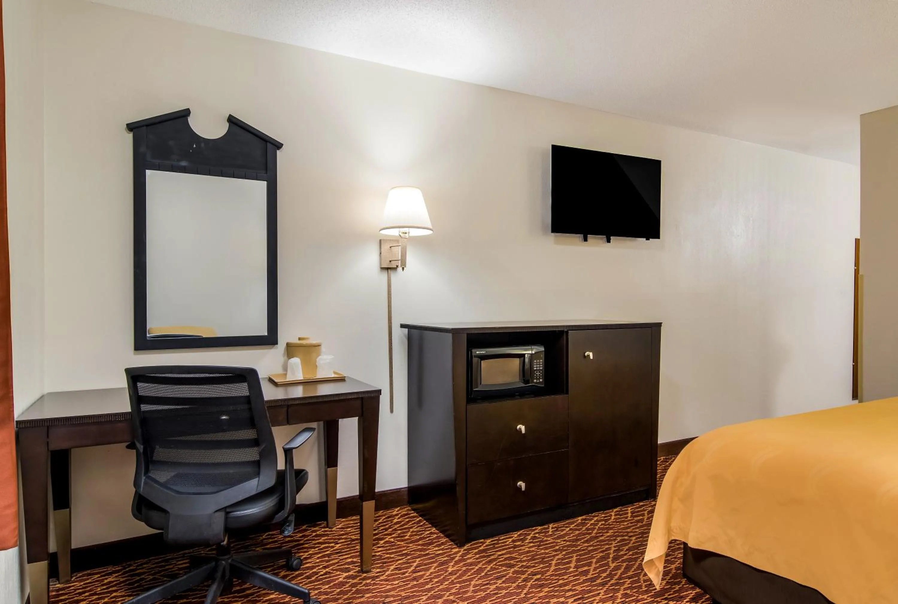 TV and multimedia, Bed in Quality Inn Marietta near Dobbins ARB