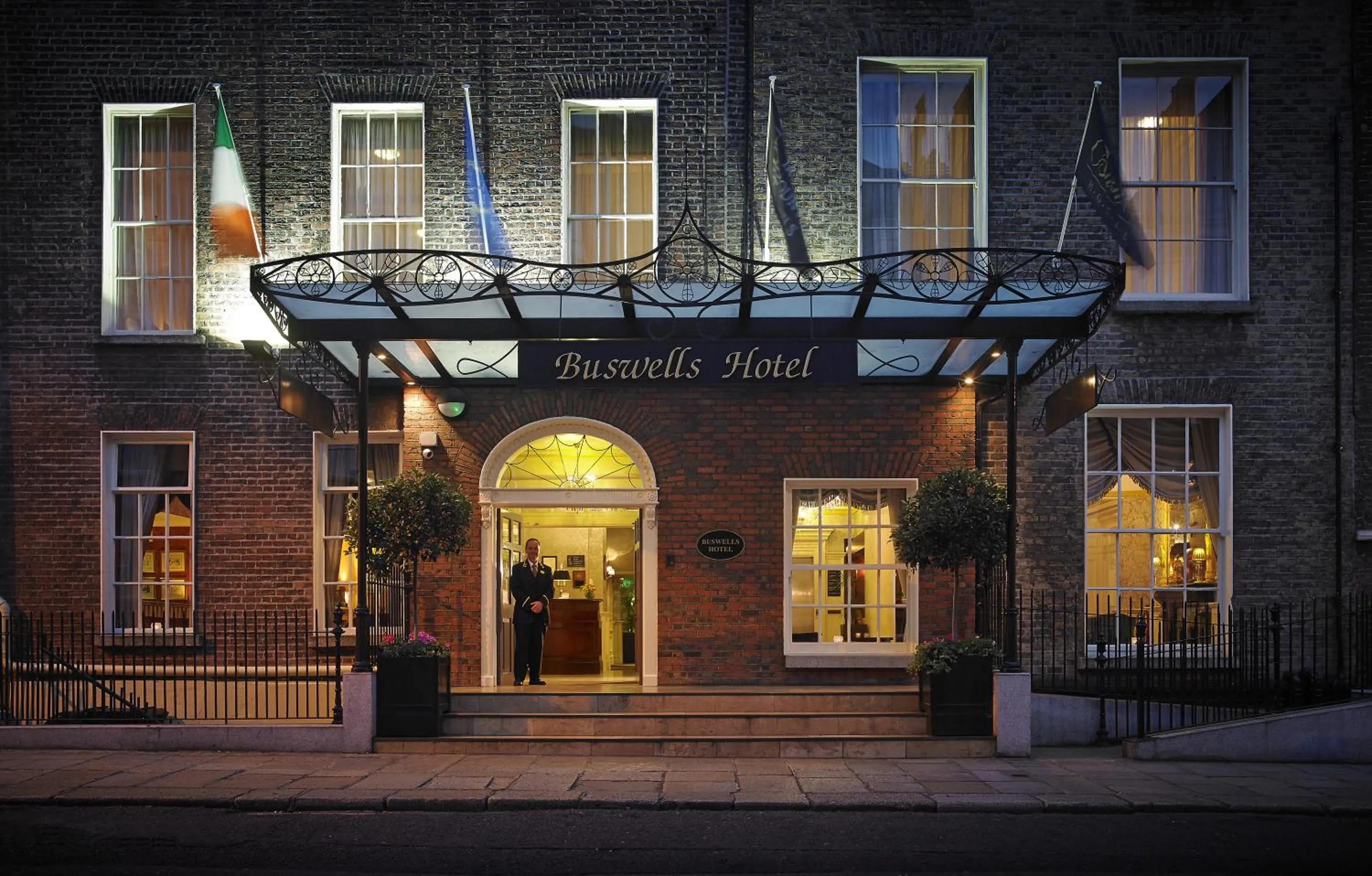 Property building in Buswells Hotel