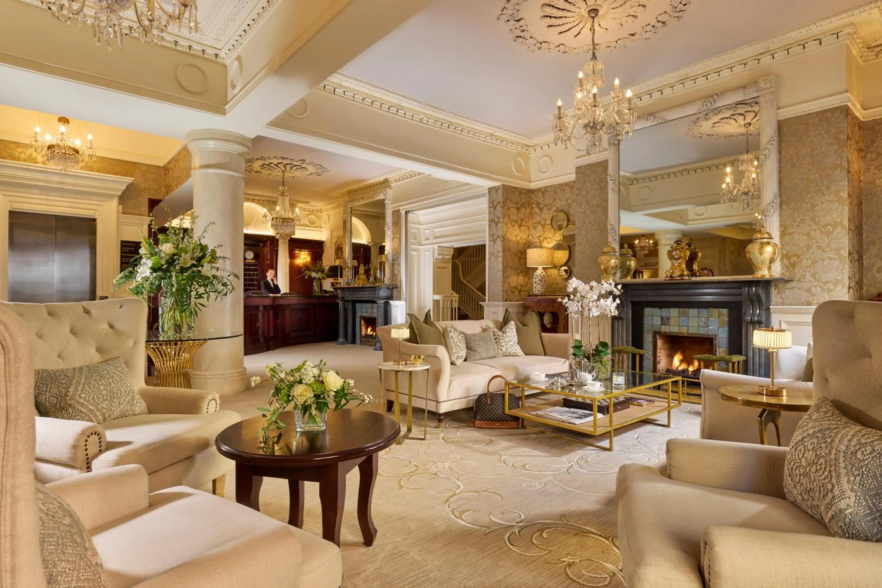 Property building in Buswells Hotel