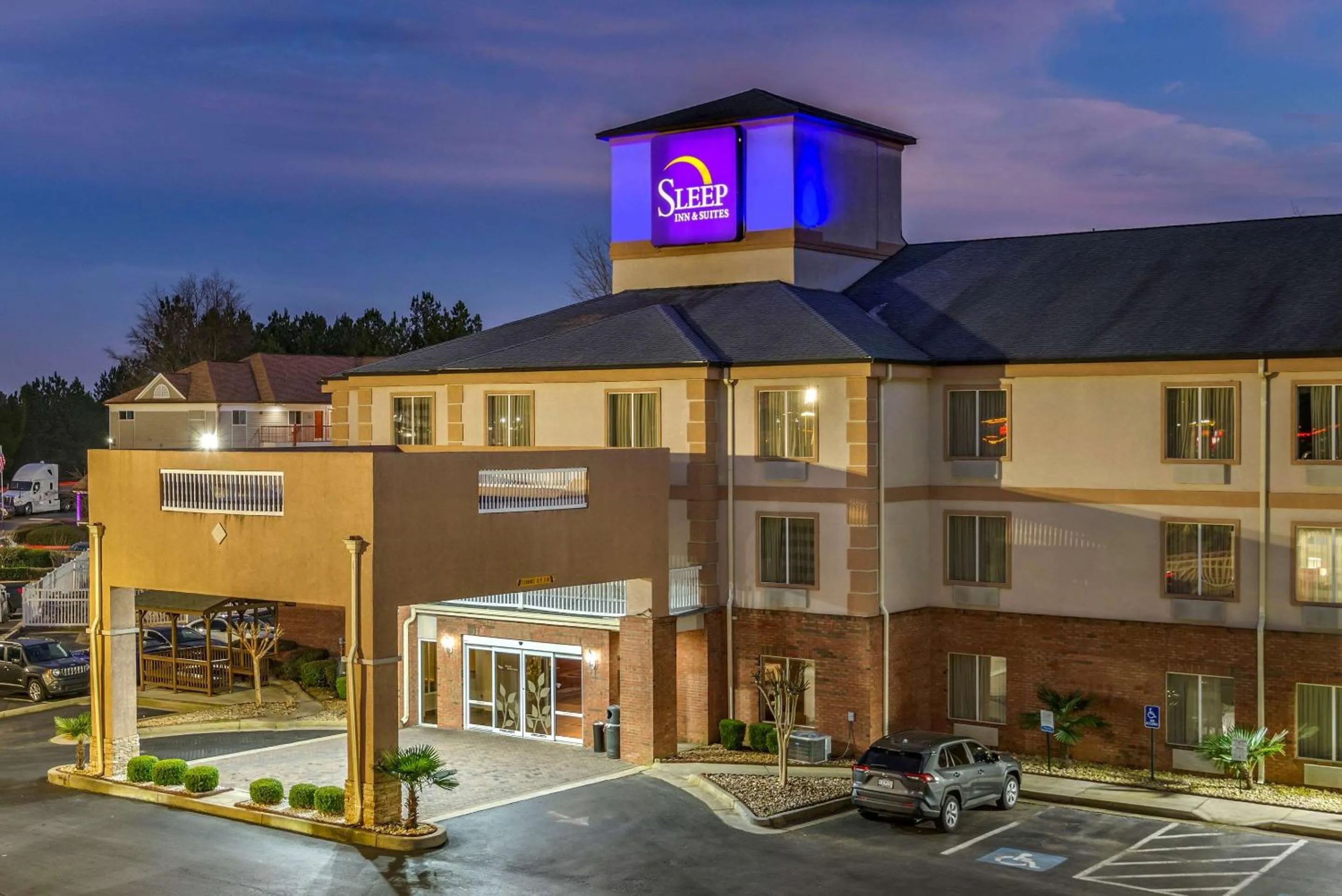 Property building in Sleep Inn & Suites Stockbridge Atlanta South