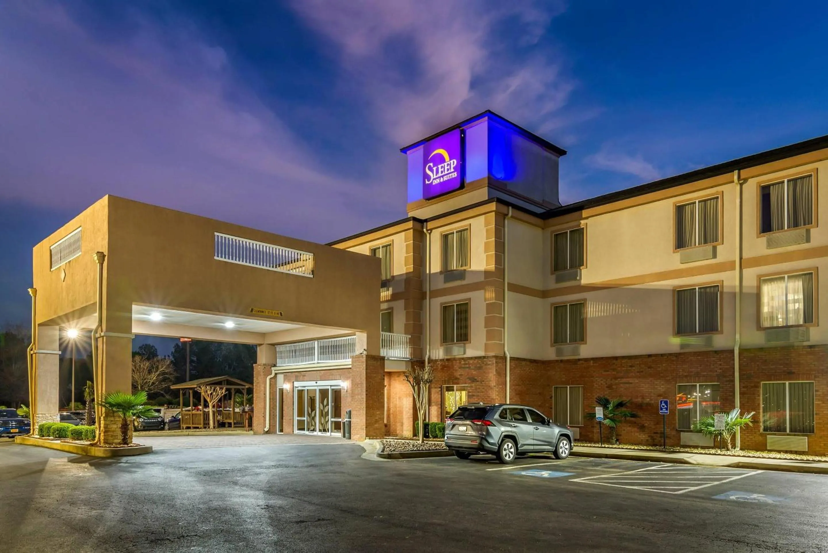 Property building in Sleep Inn & Suites Stockbridge Atlanta South