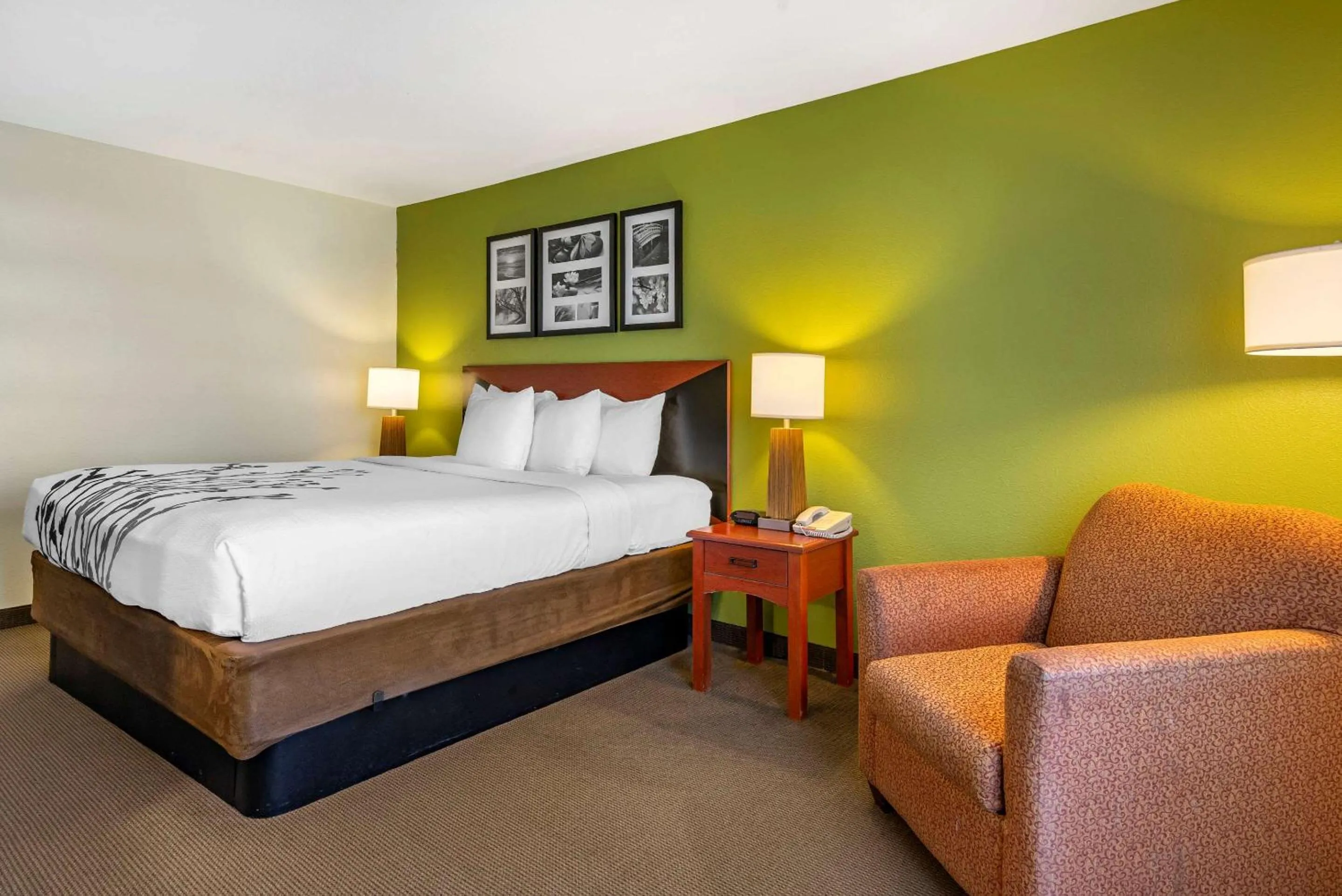 Photo of the whole room, Bed in Sleep Inn & Suites Stockbridge Atlanta South