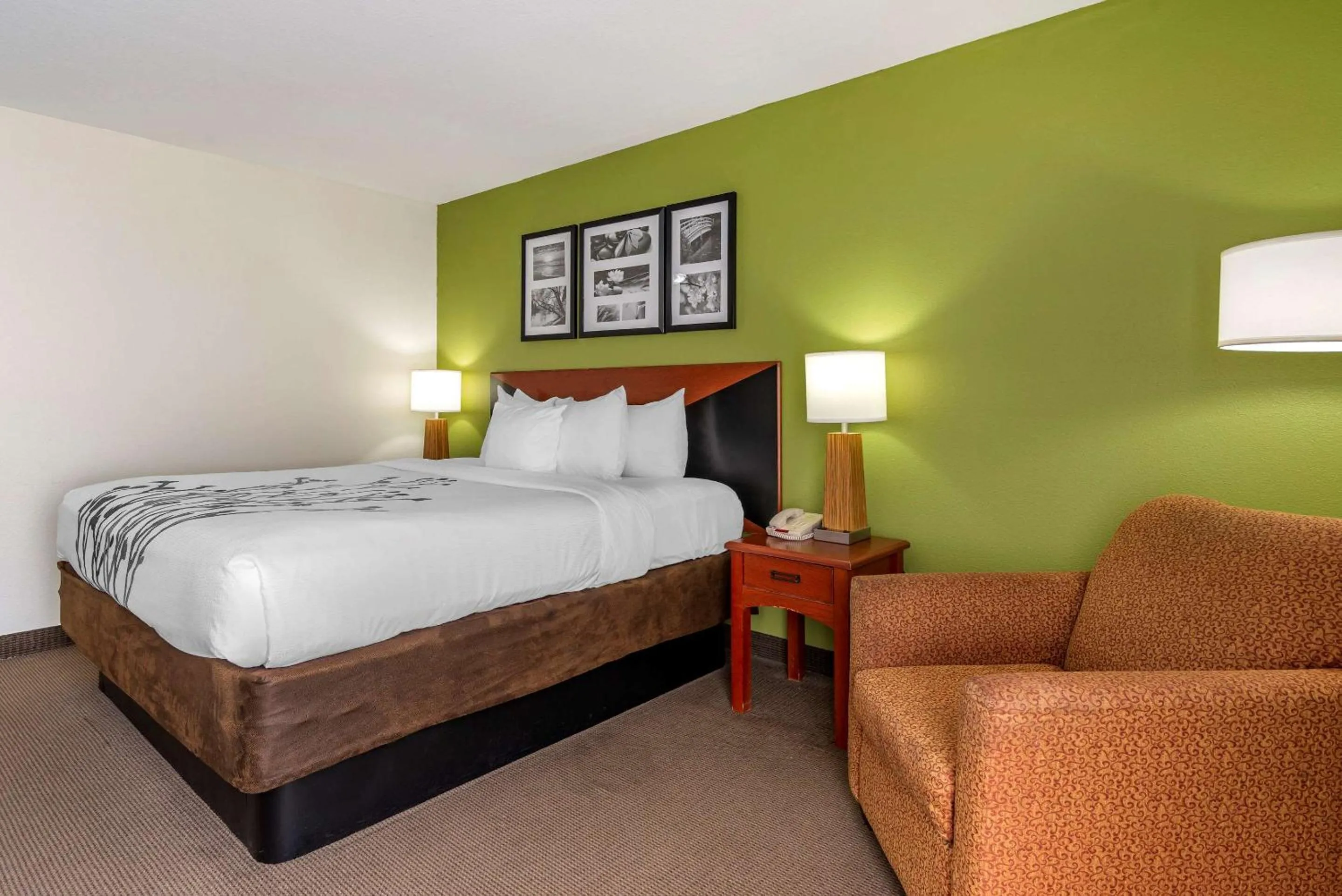 Photo of the whole room, Bed in Sleep Inn & Suites Stockbridge Atlanta South