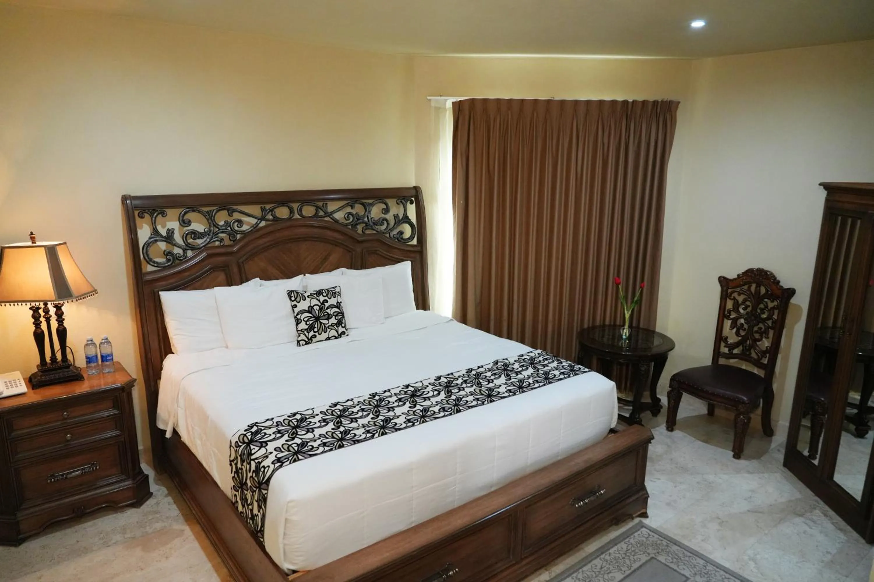 Bed in Hotel Real de La Peña