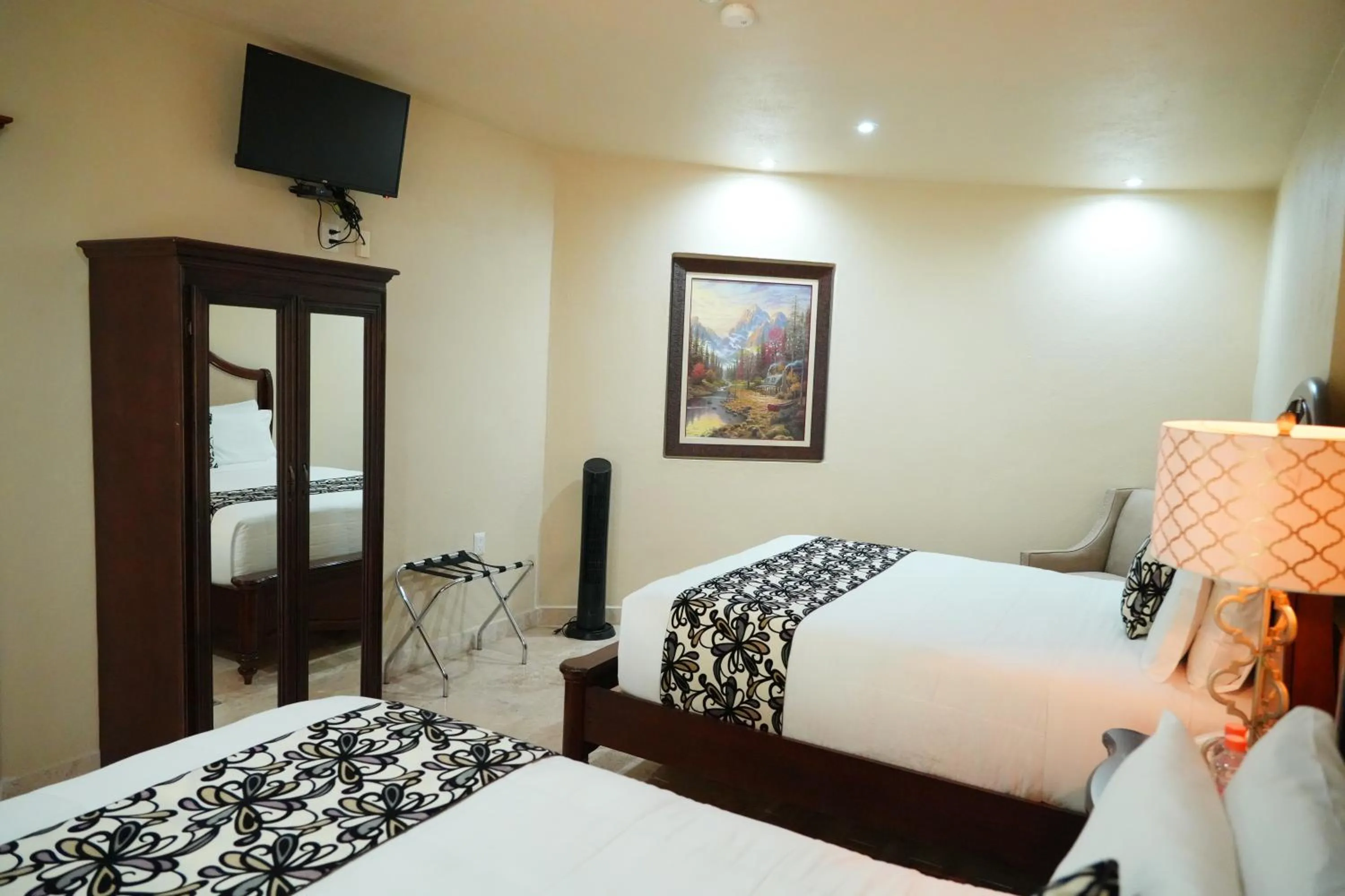 Bed in Hotel Real de La Peña