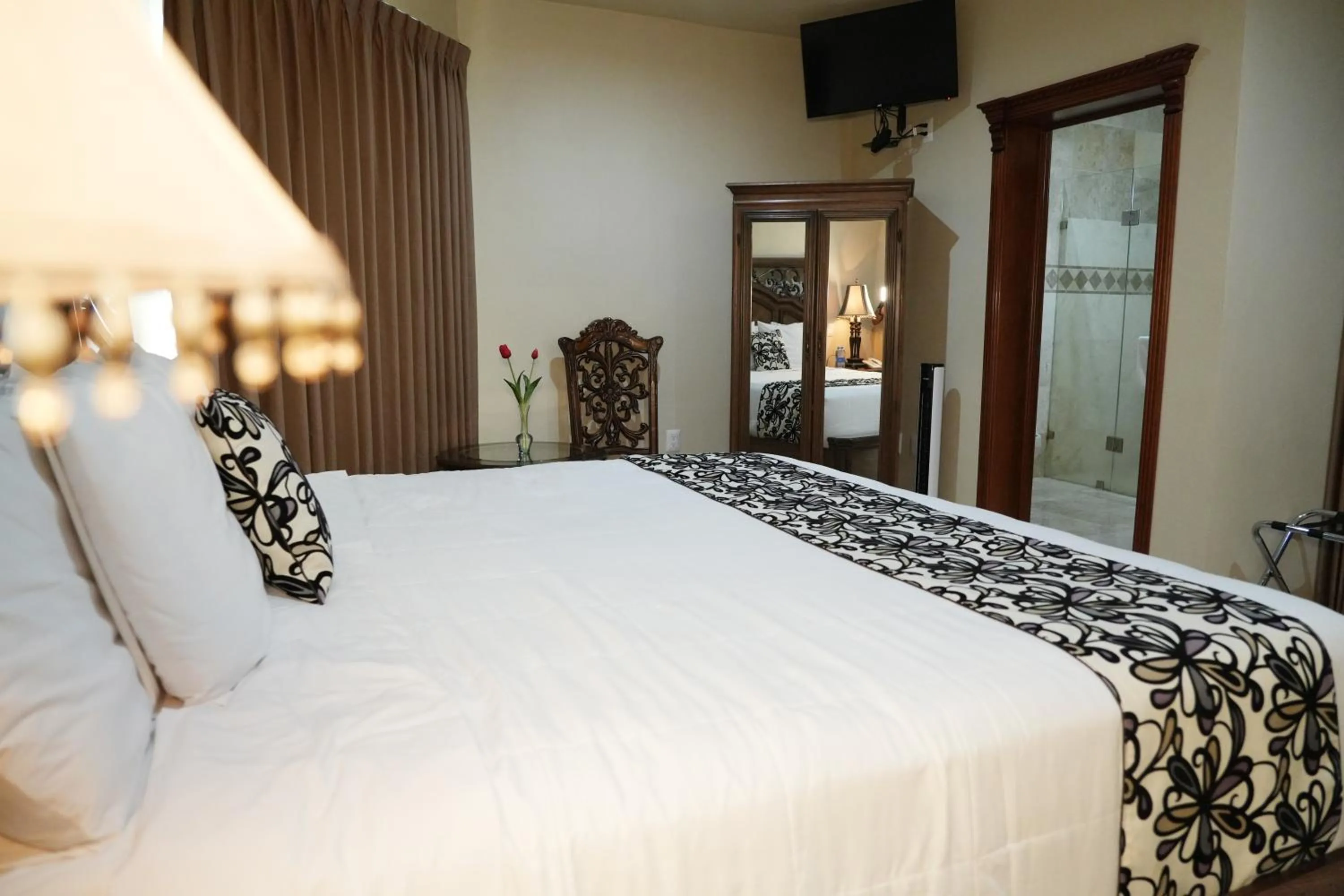 Bed in Hotel Real de La Peña