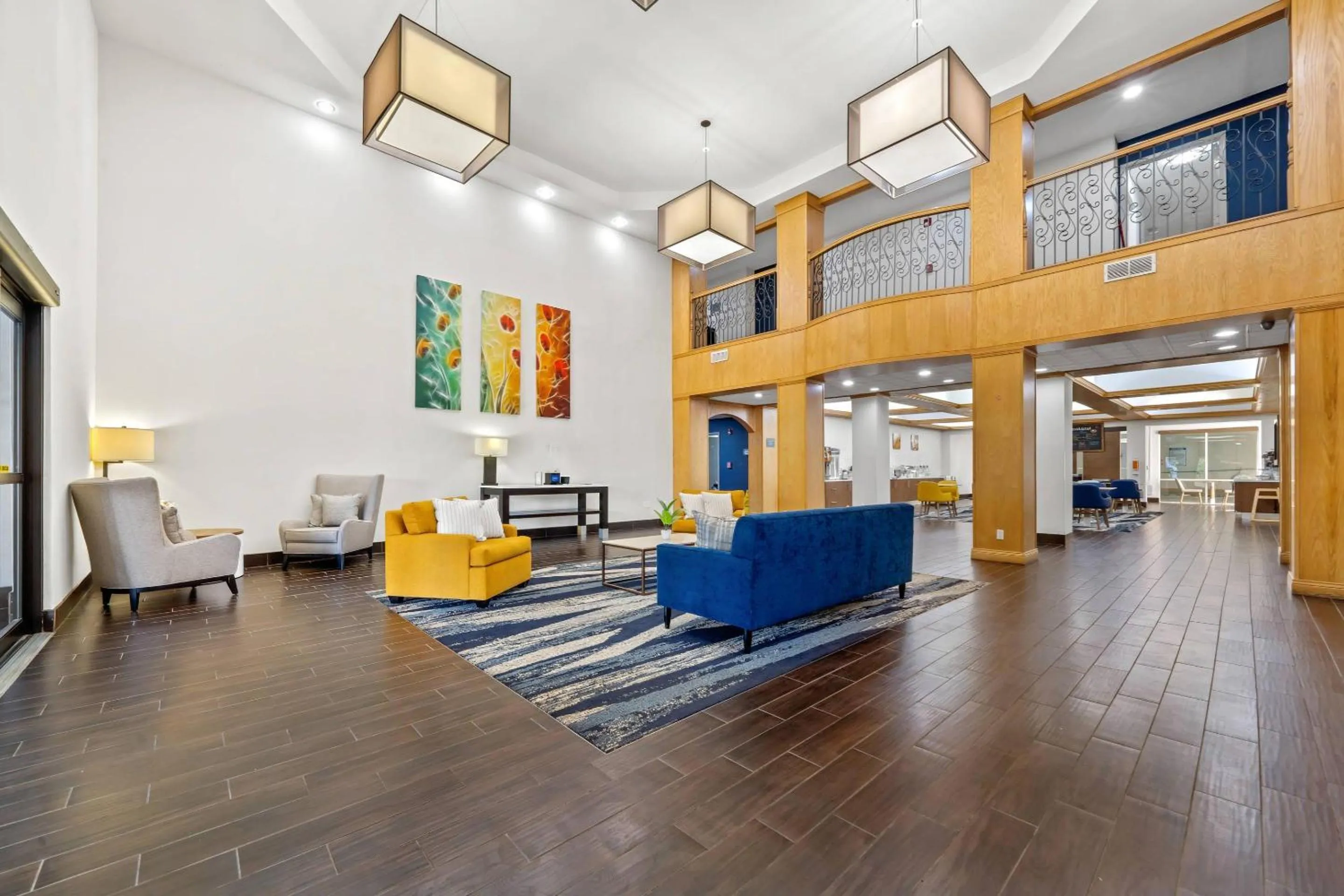 Lobby or reception in Comfort Suites Milledgeville