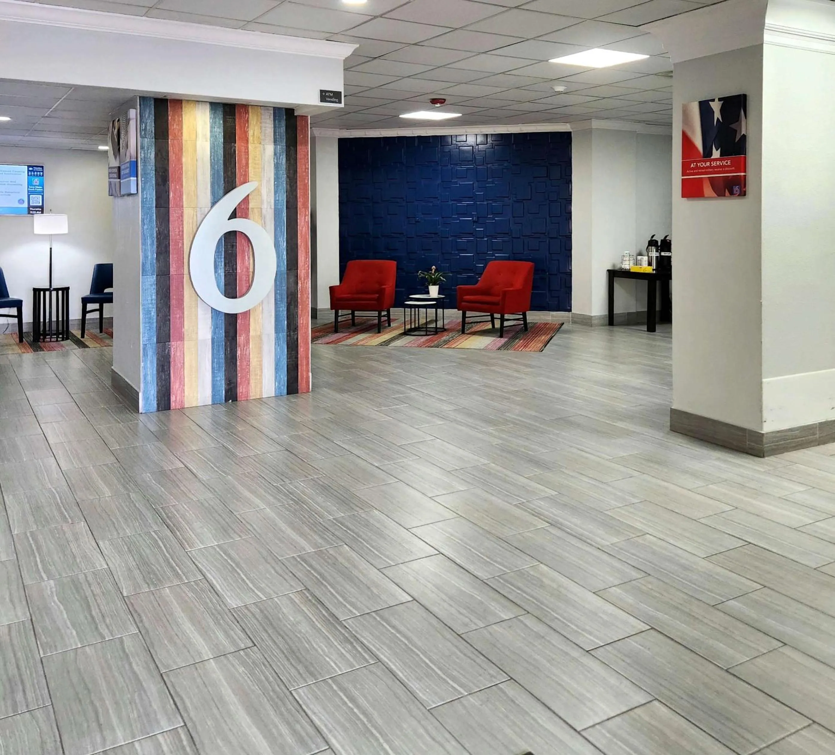 Lobby or reception in Motel 6-Columbus, GA - Downtown