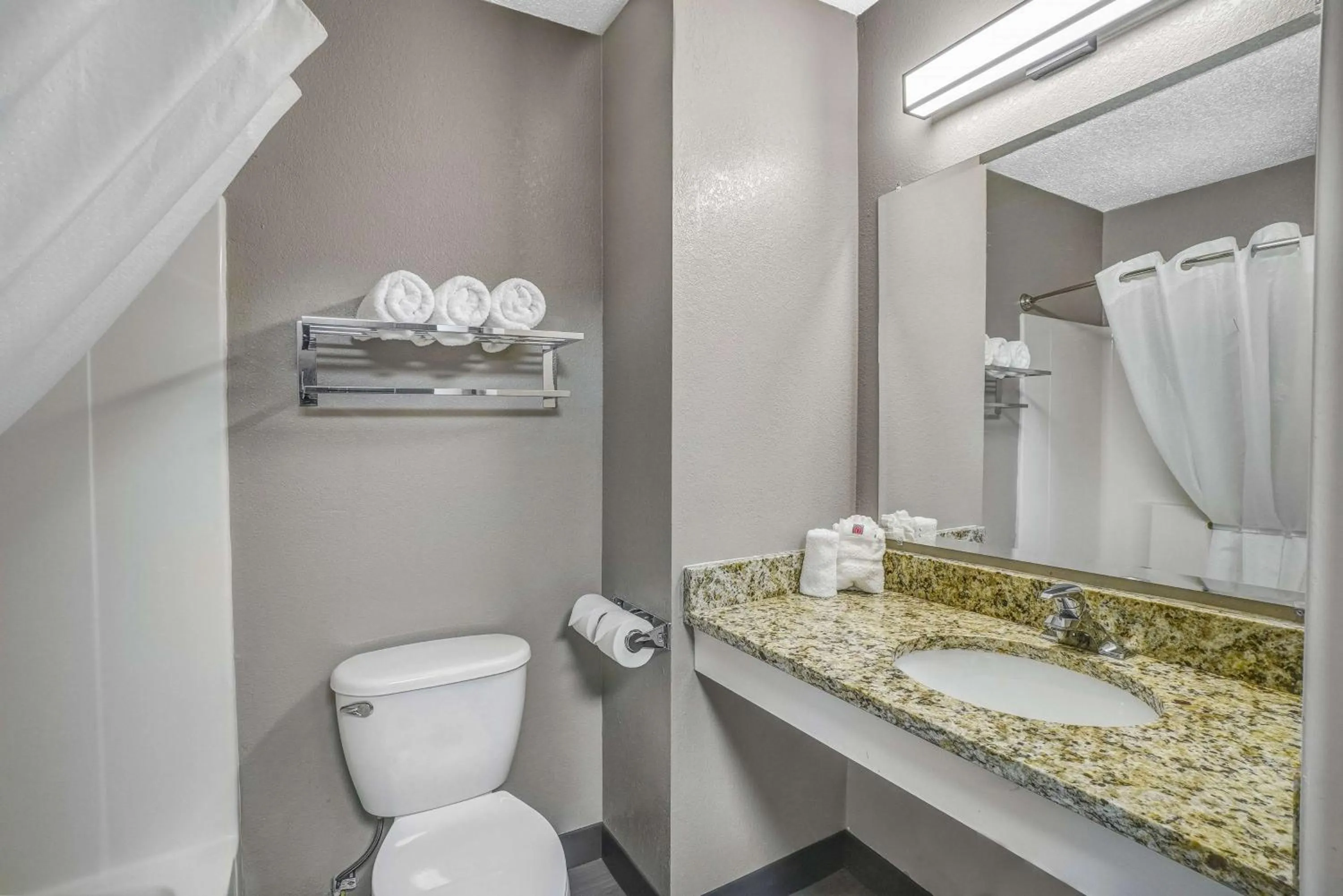 Photo of the whole room in Studio 6 Duluth GA Near Gas South District