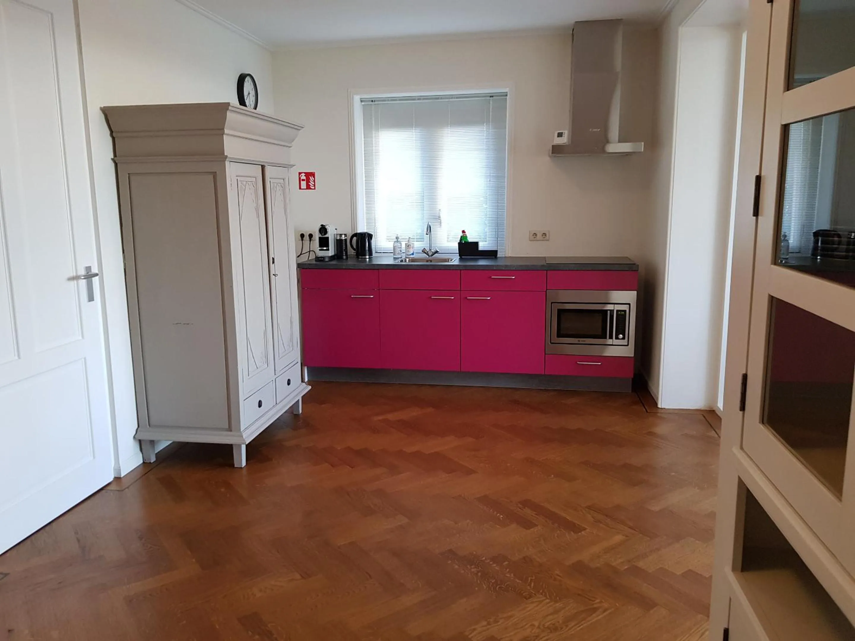 Kitchen or kitchenette in B&B Lisa Groningen