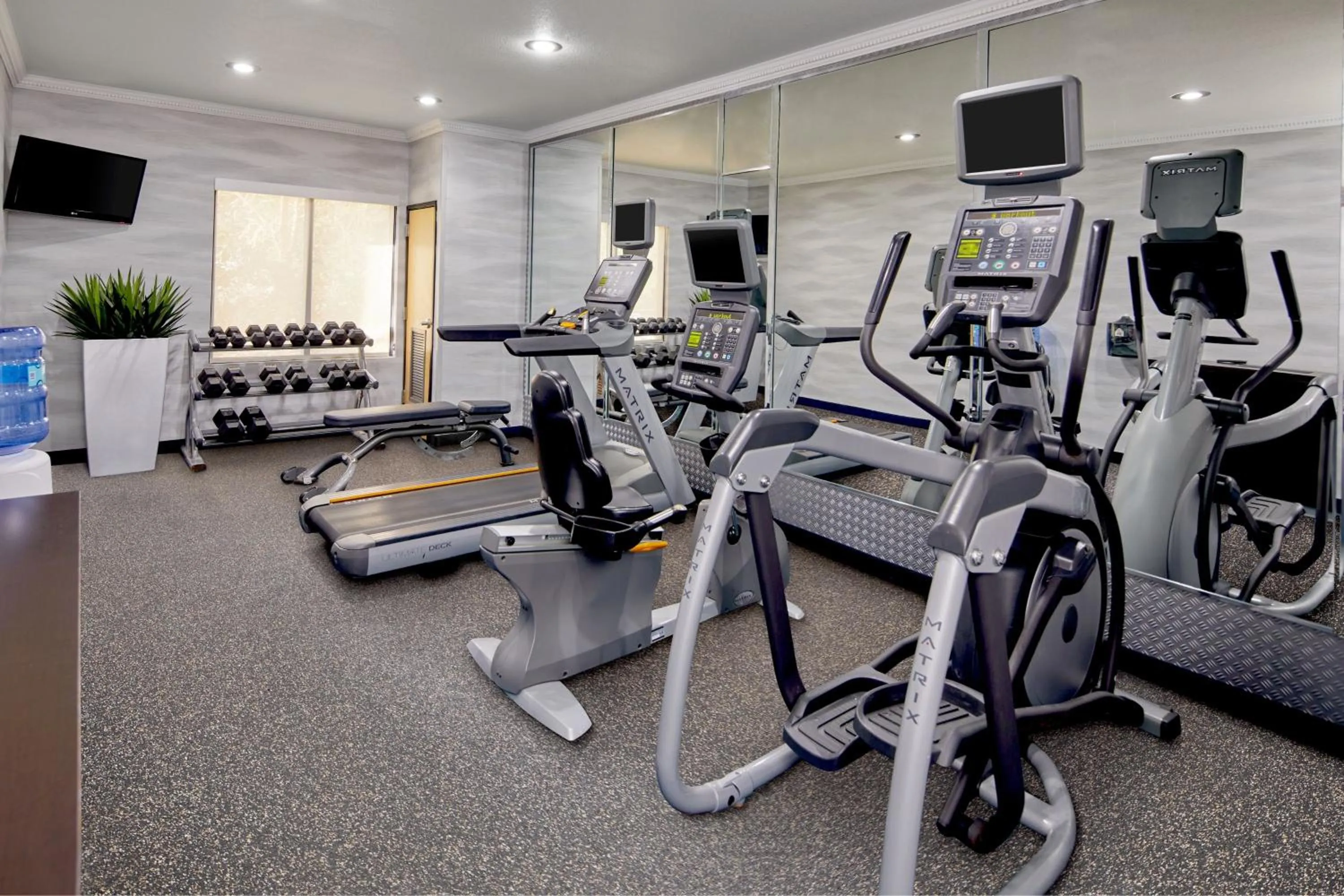 Fitness centre/facilities in Fairfield Inn & Suites by Marriott Gainesville