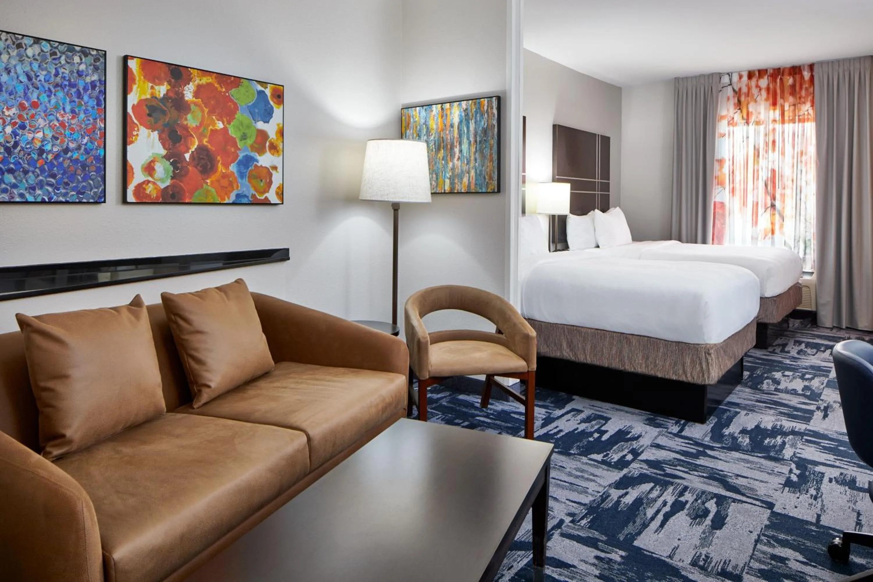 Bedroom, Bed in Fairfield Inn & Suites by Marriott Gainesville