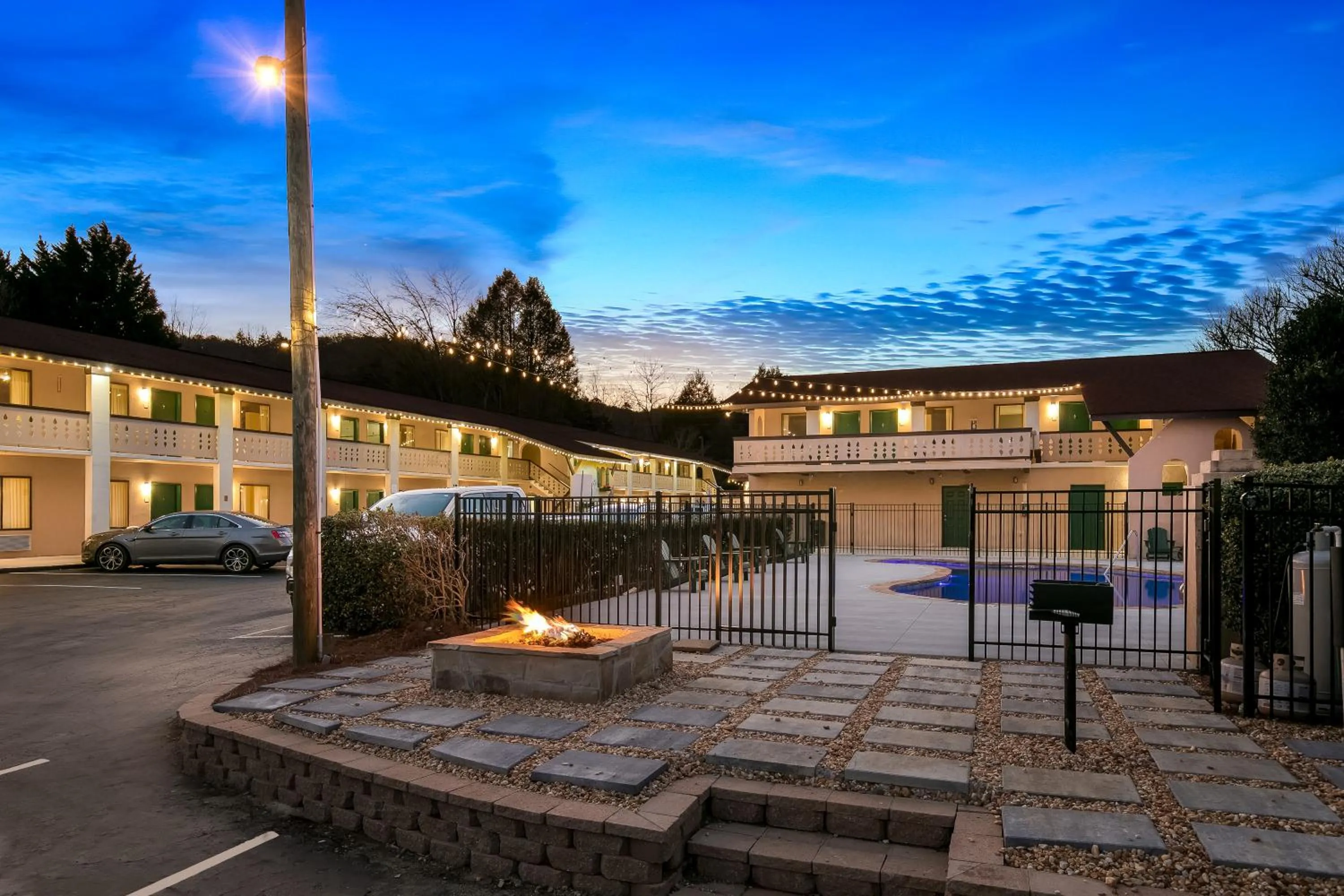 BBQ facilities in Quality Inn Downtown Helen
