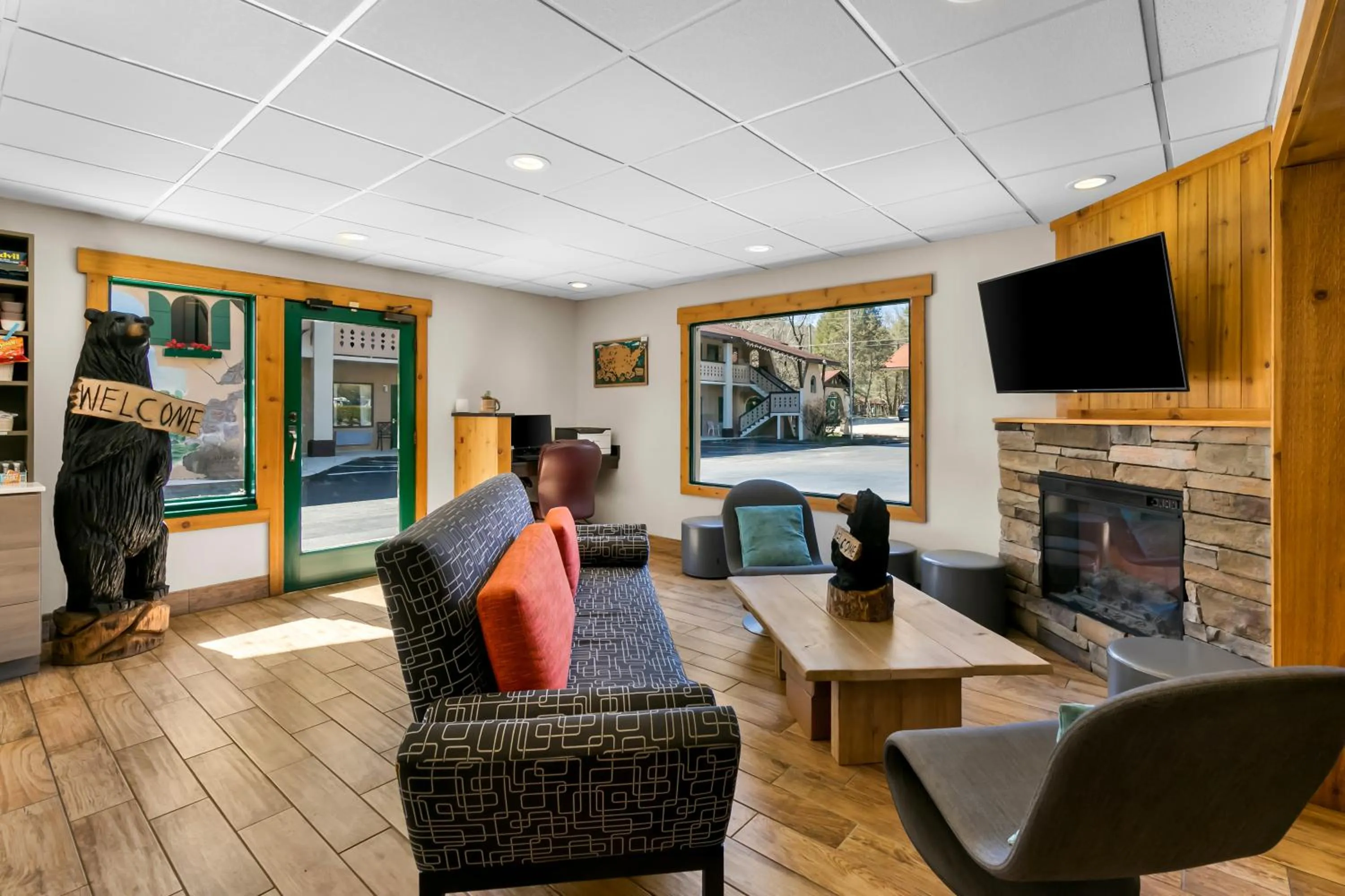 Lobby or reception in Quality Inn Downtown Helen