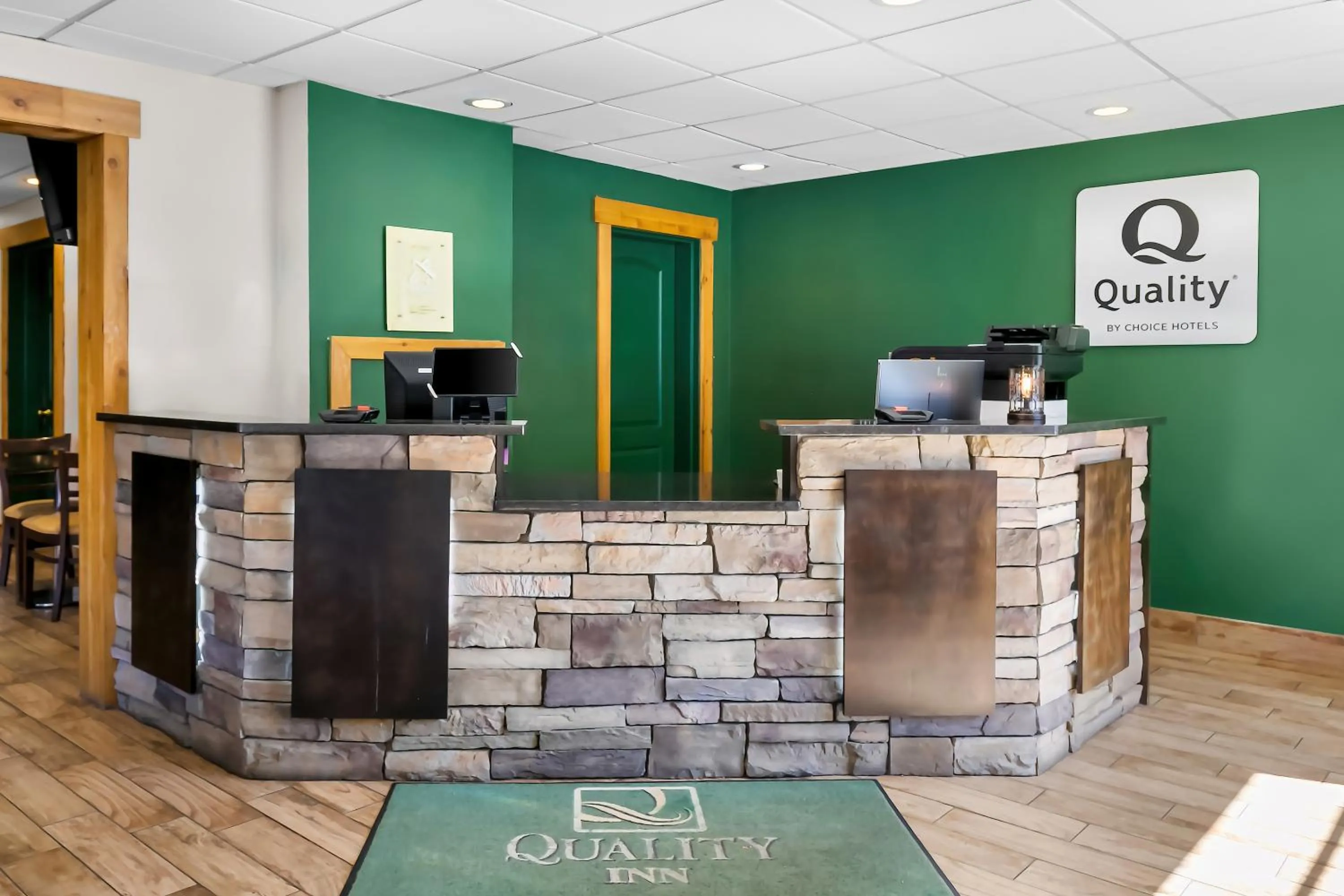 Lobby or reception in Quality Inn Downtown Helen