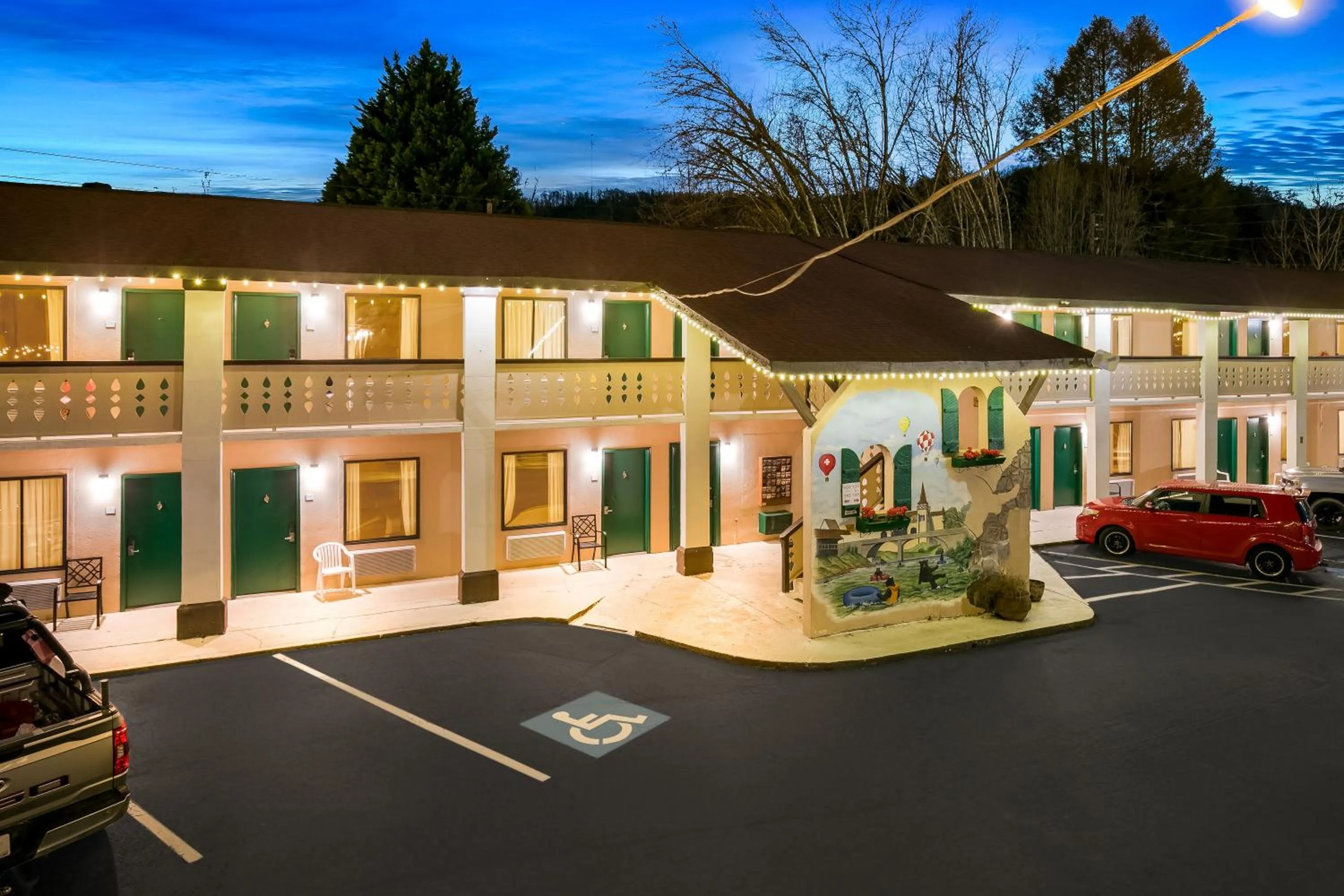 Property building in Quality Inn Downtown Helen