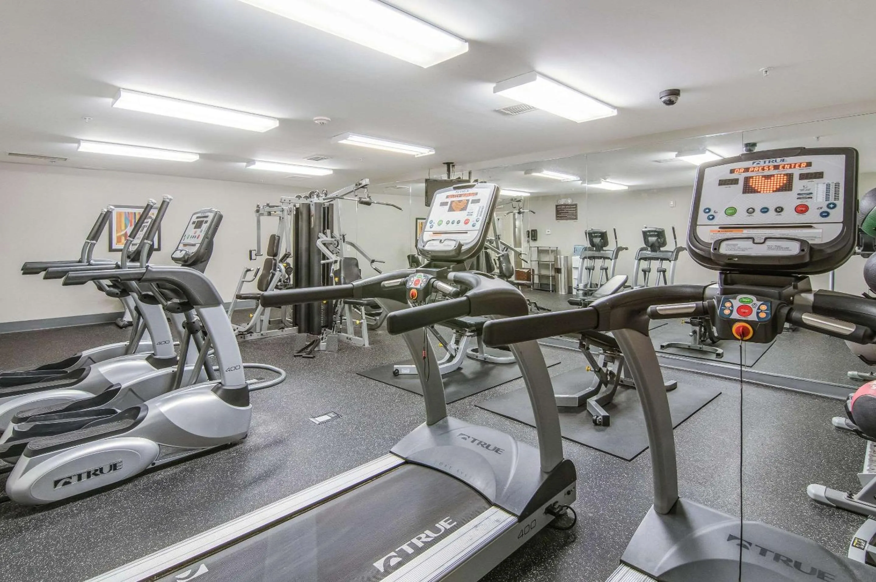 Fitness centre/facilities in Sleep Inn & Suites Columbus near Fort Benning