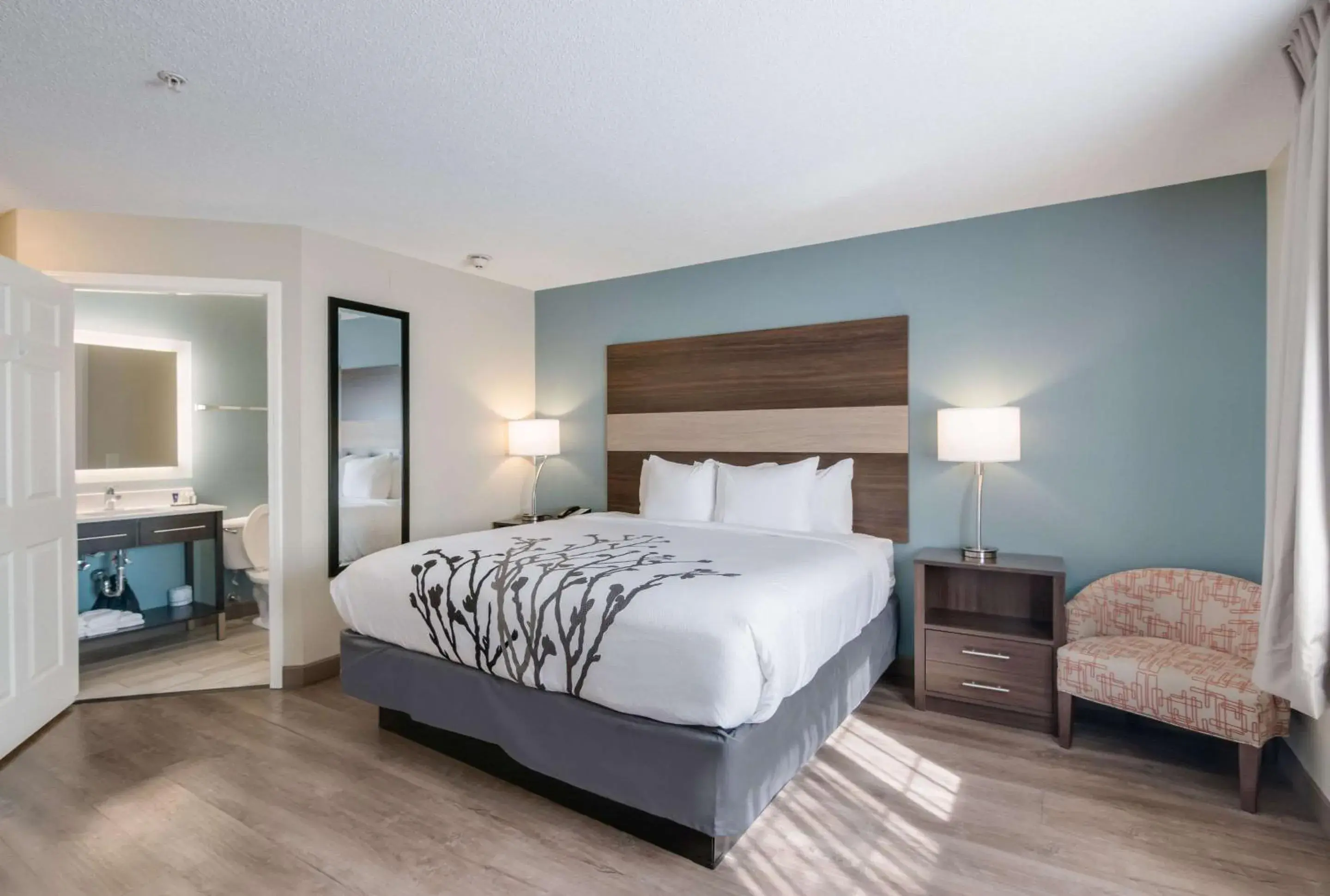 King Suite - Non Smoking in Sleep Inn & Suites Columbus next to Fort Moore King Suite - Non Smoking in Sleep Inn & Suites Columbus next to Fort Moore