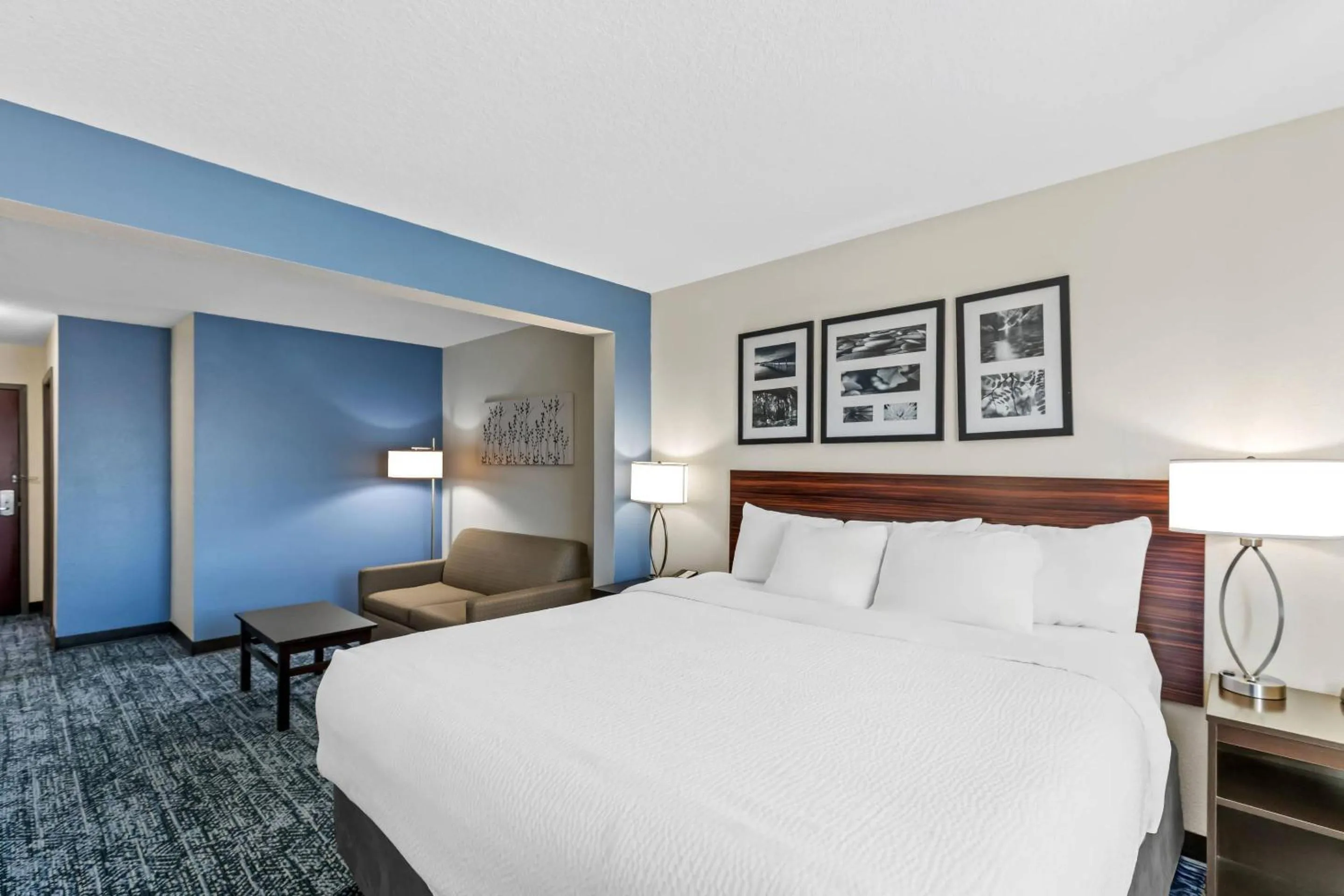 Bedroom, Bed in Sleep Inn & Suites Hiram - Atlanta Northwest