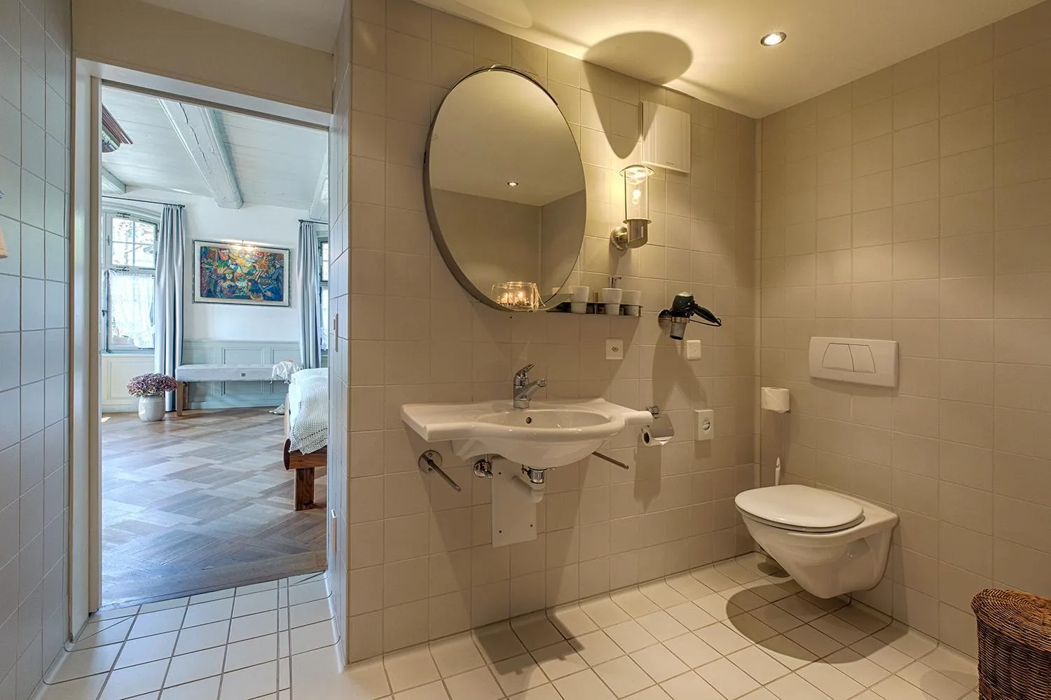 Toilet in Romantik Hotel Bären Dürrenroth