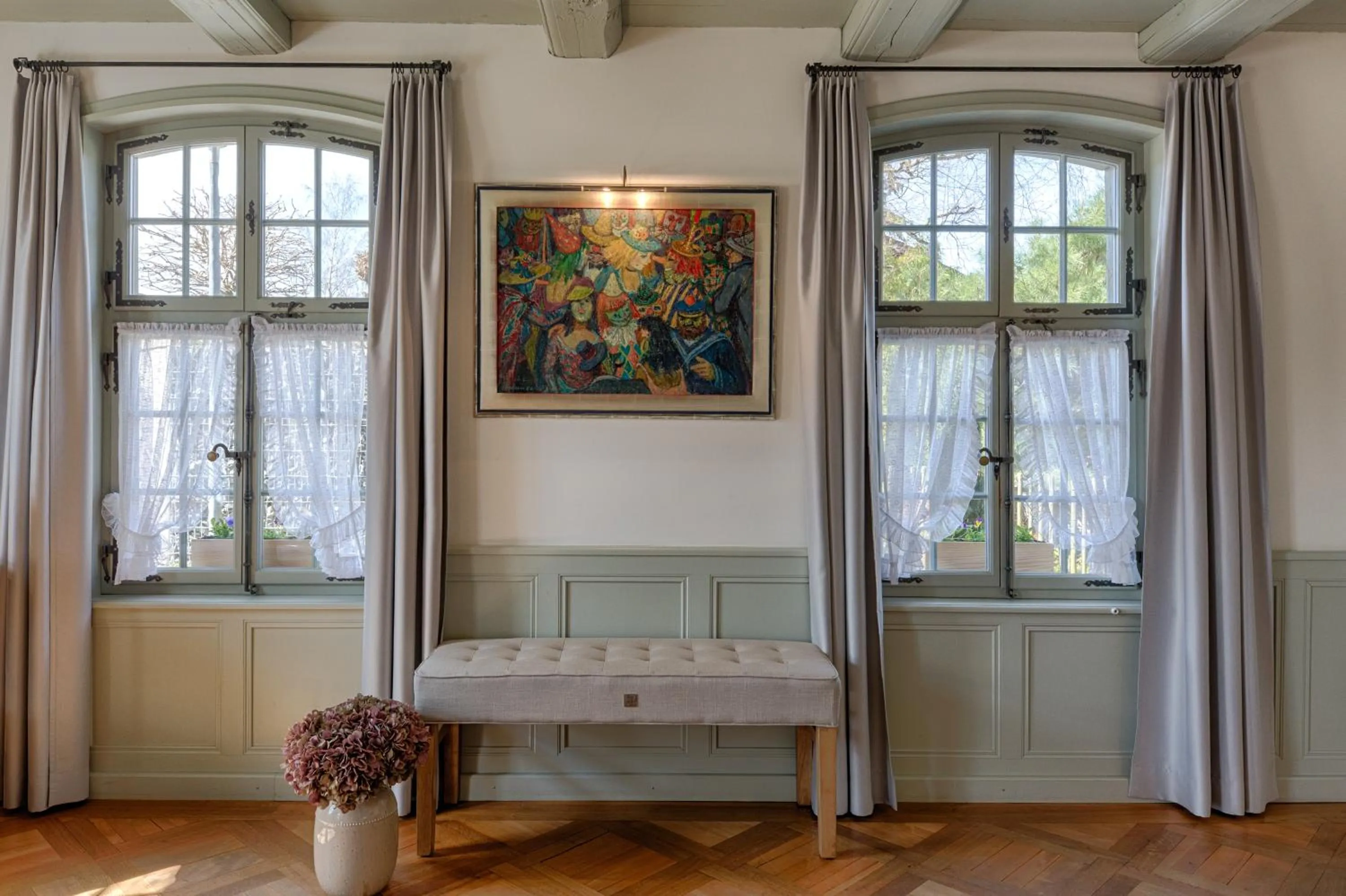 Decorative detail in Romantik Hotel Bären Dürrenroth