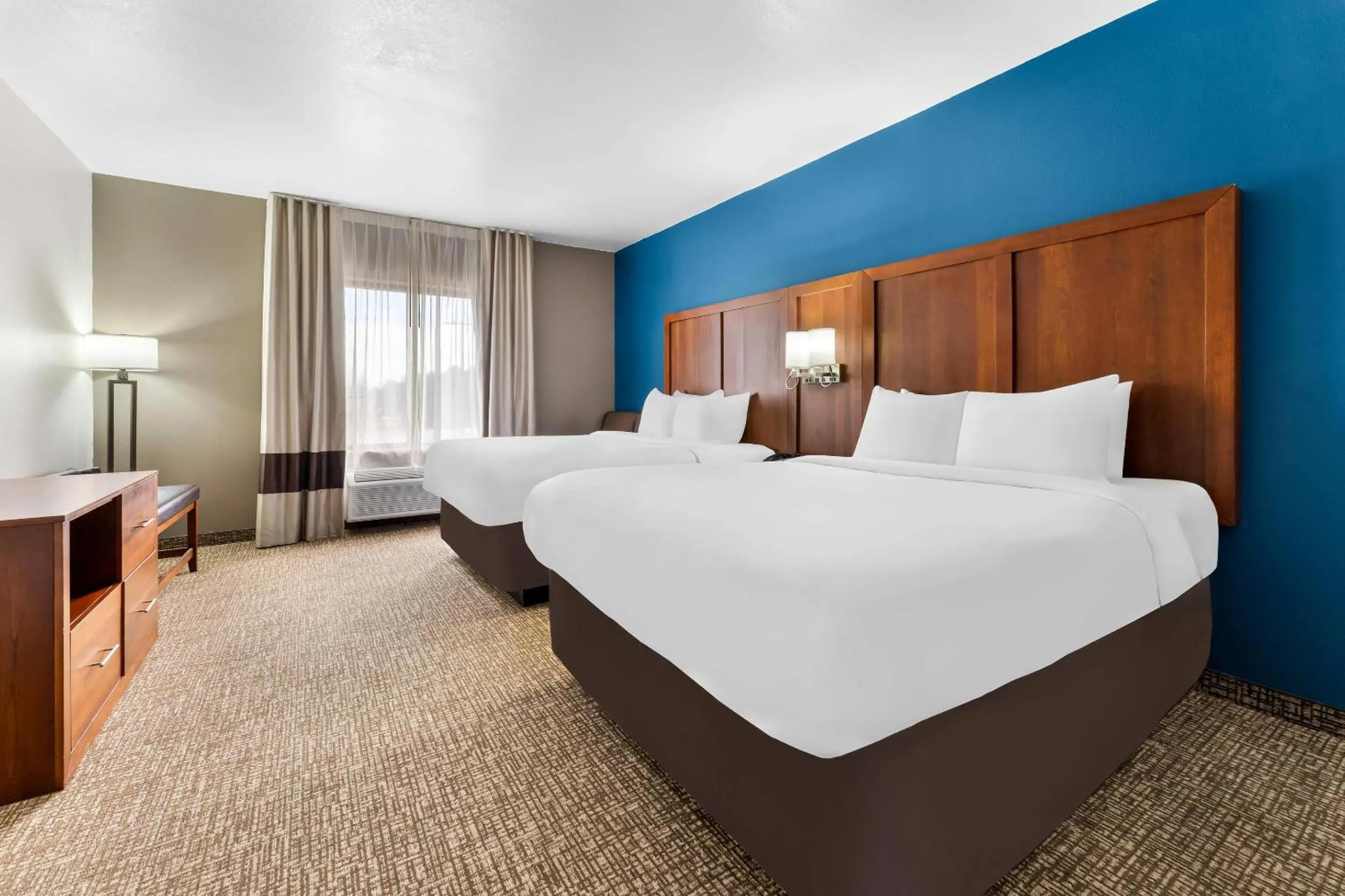 Bedroom, Bed in Comfort Inn & Suites Augusta West Near Fort Gordon