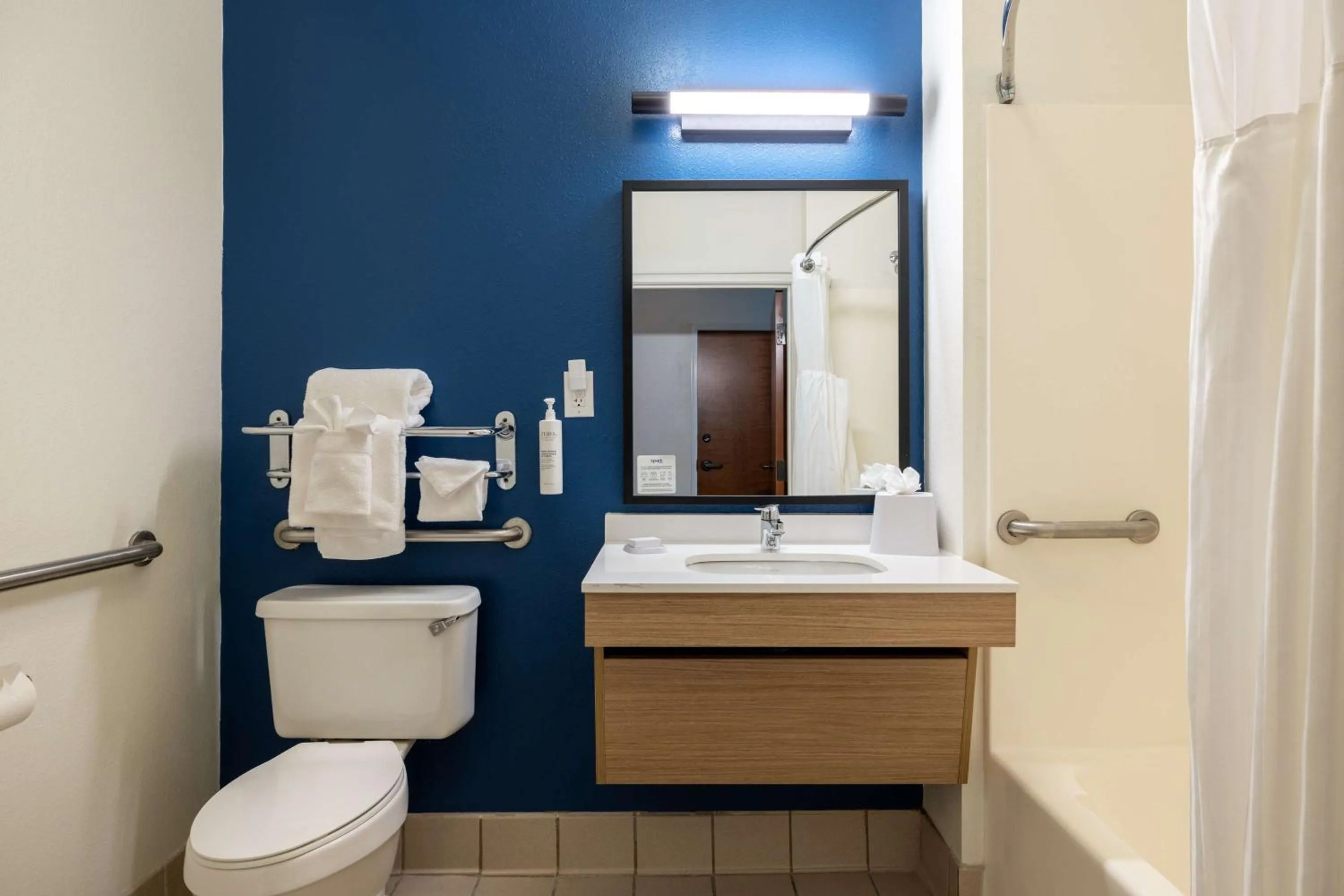 Bathroom in Spark by Hilton Savannah Airport