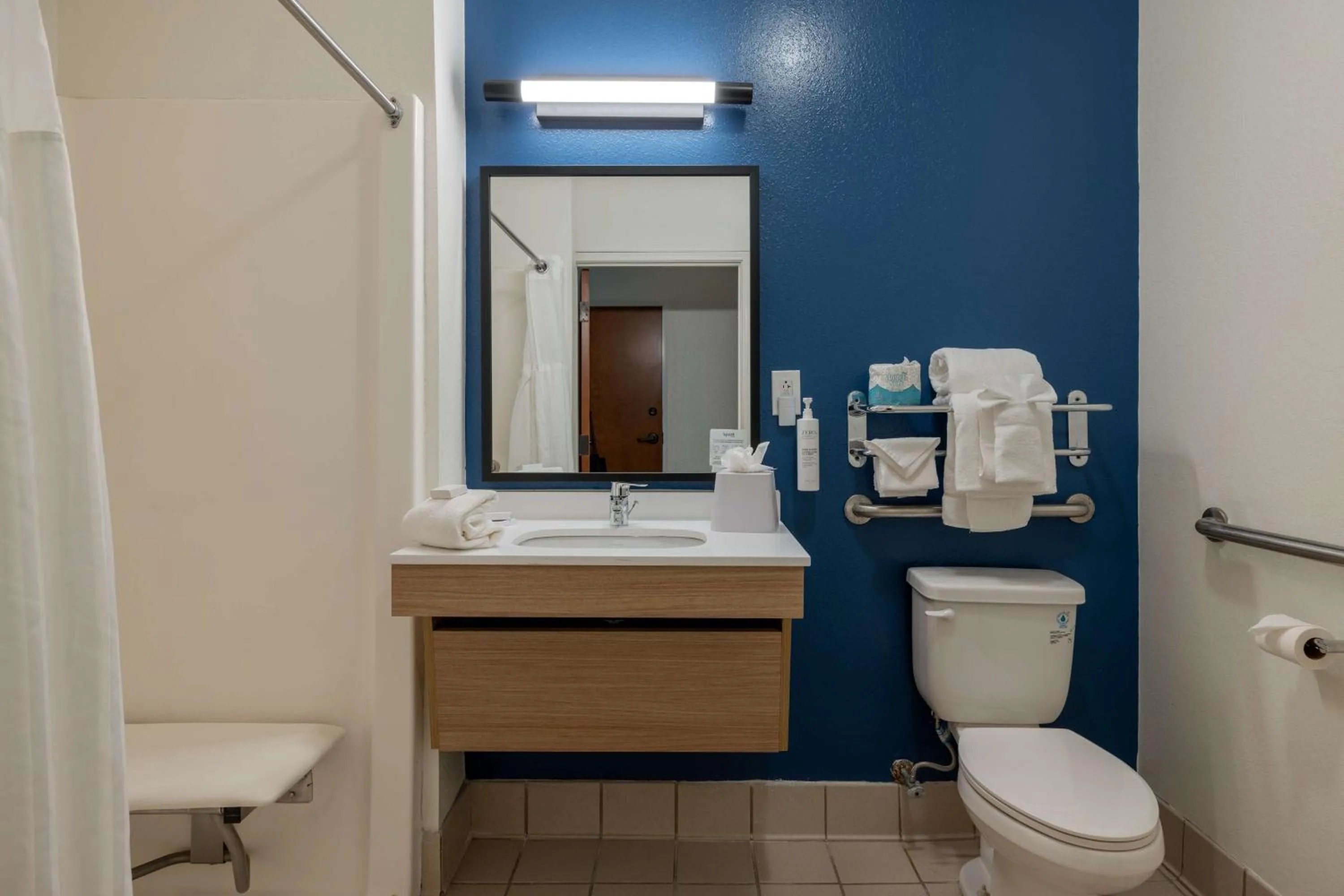 Bathroom in Spark by Hilton Savannah Airport