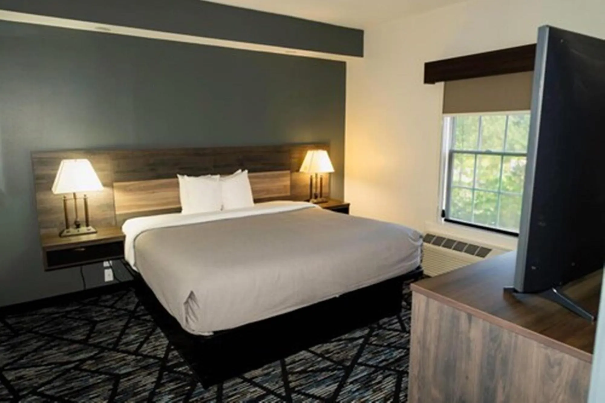 Bedroom, Bed in Quality Inn Rome South