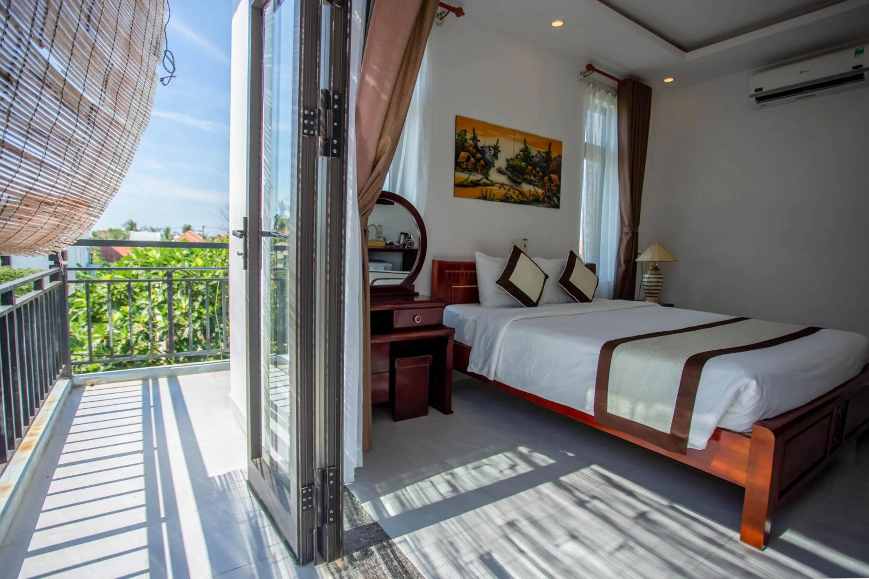 Balcony/Terrace, Bed in Hoi An Fairy Garden Villa