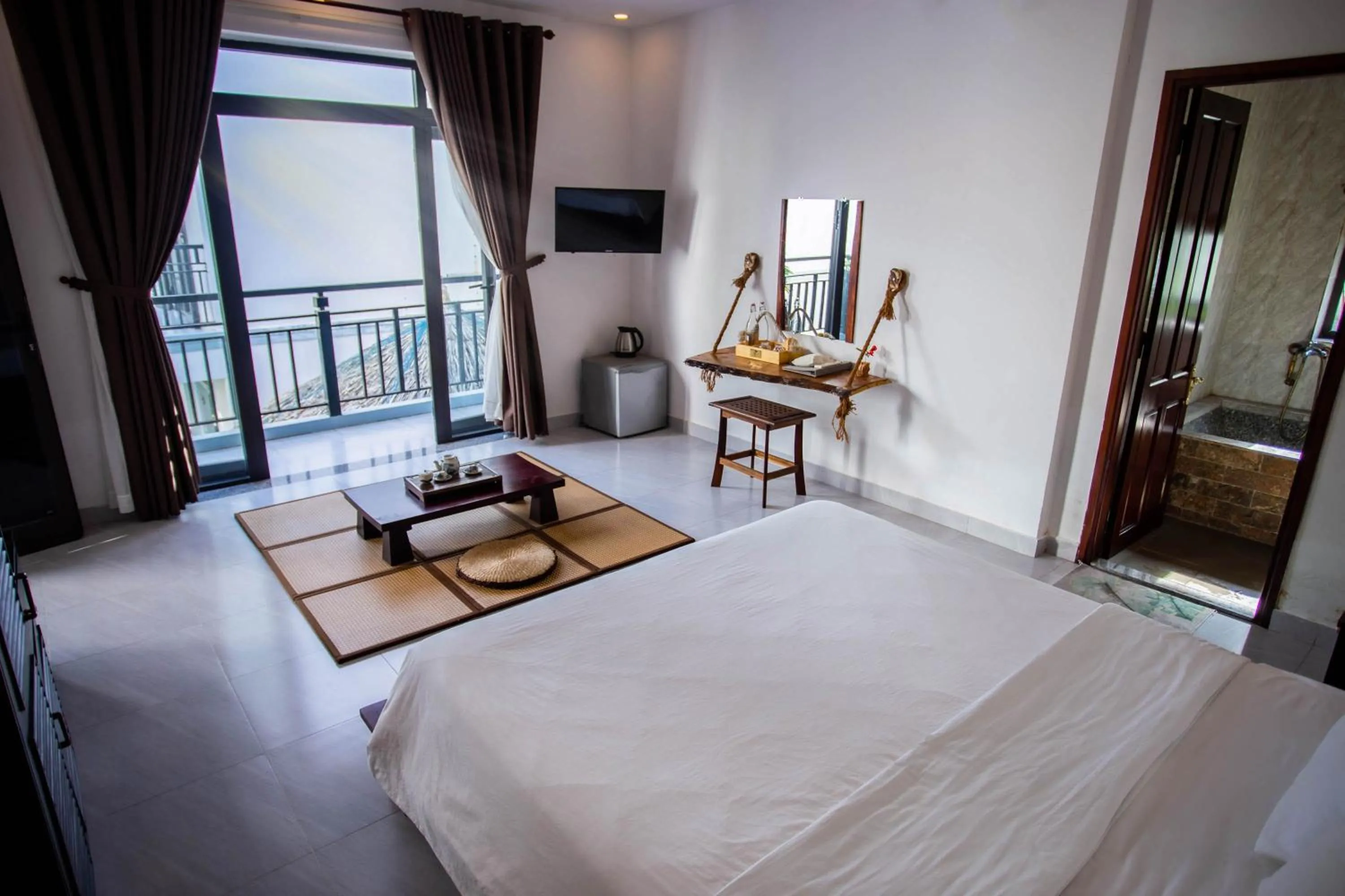 Balcony/Terrace, Bed in Hoi An Fairy Garden Villa