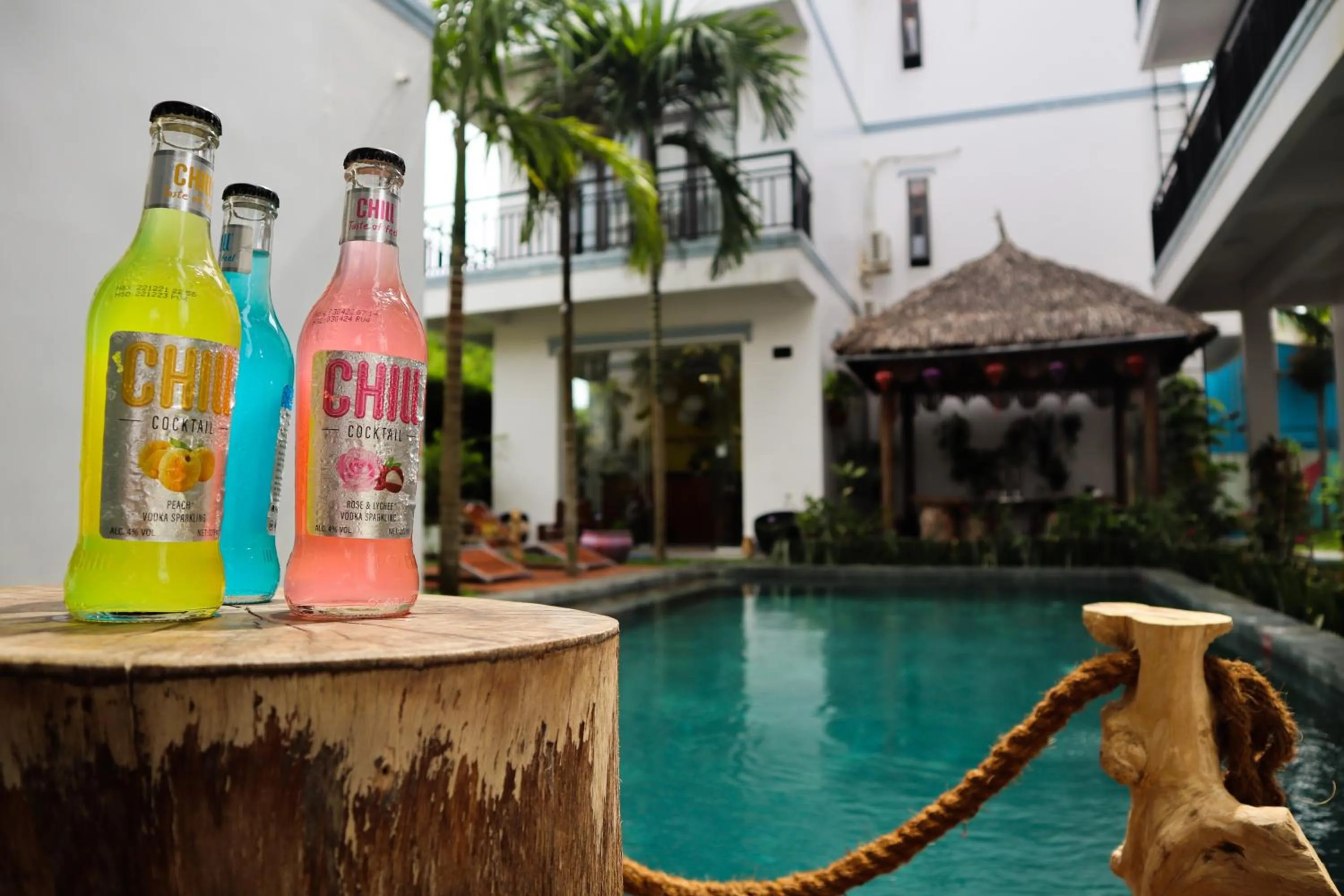 Drinks in Hoi An Fairy Garden Villa