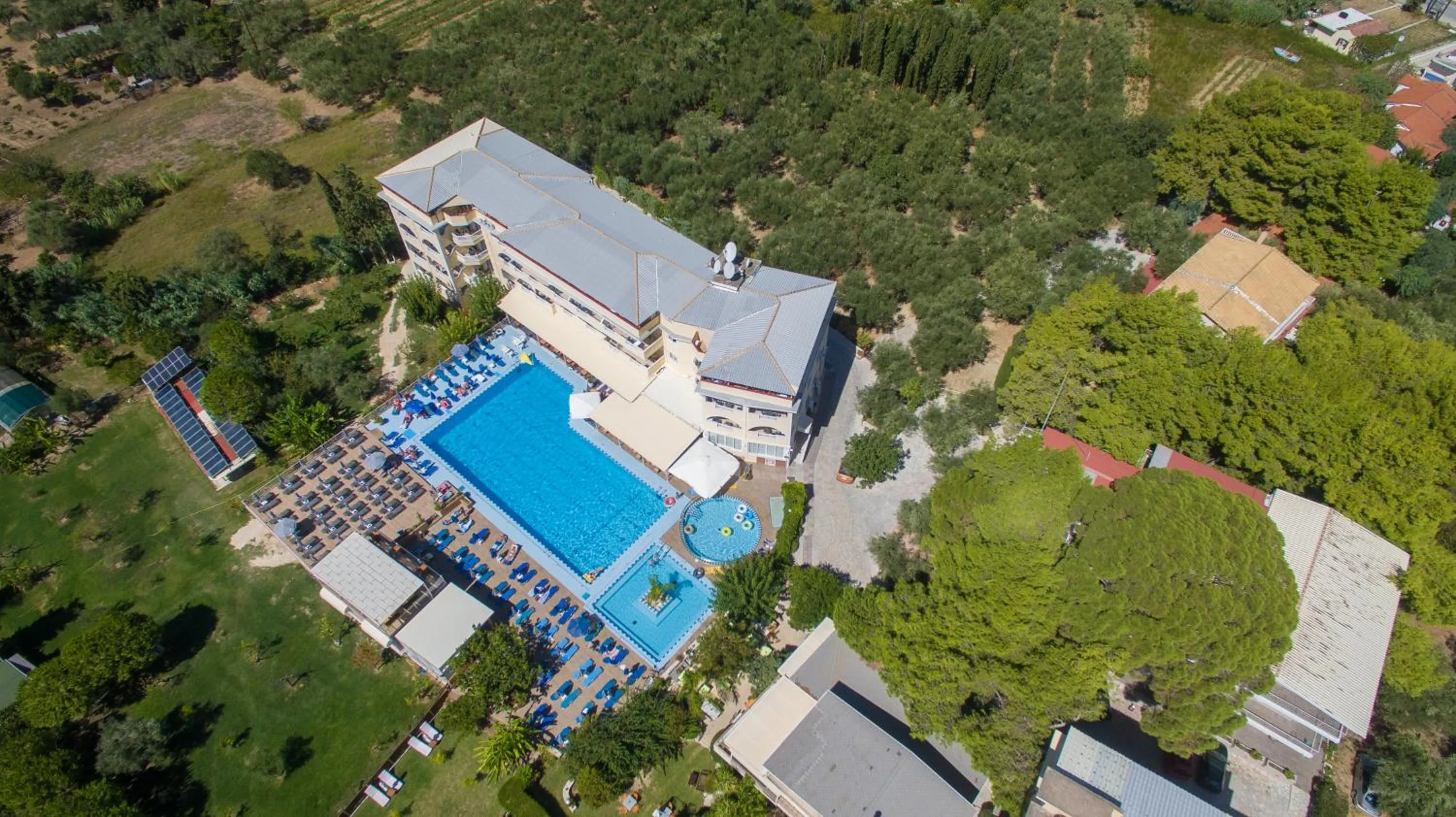 Property building in Koukounaria Hotel & Suites