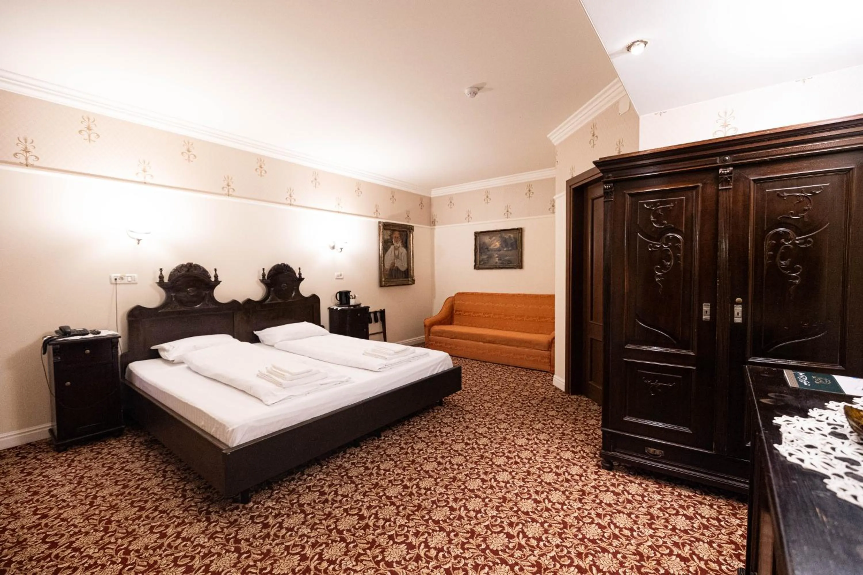 Bedroom, Bed in Casa del Sole Boutique Hotel Timisoara