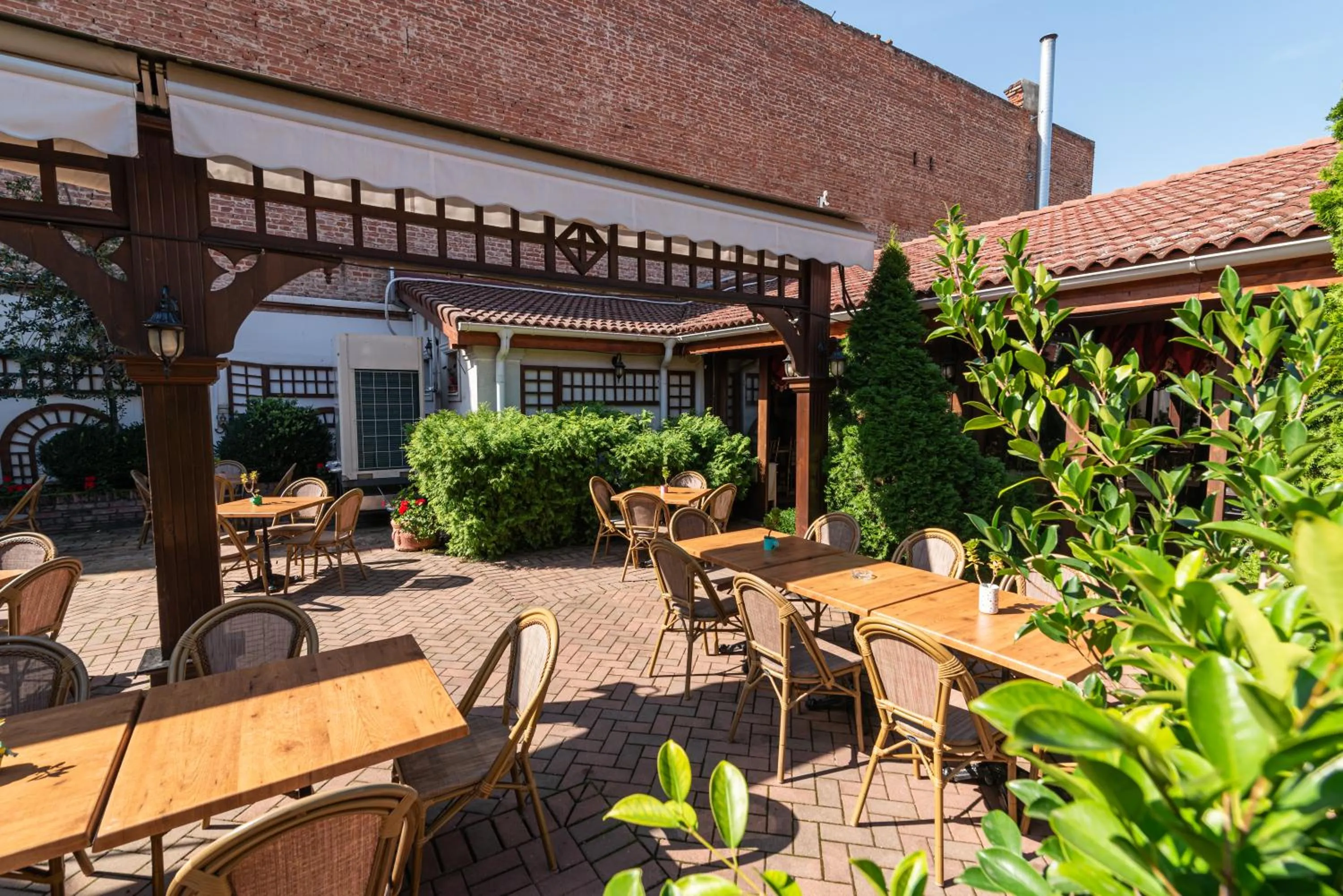 Garden in Casa del Sole Boutique Hotel Timisoara
