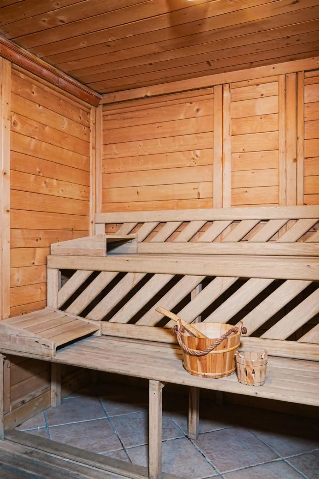 Sauna in Casa del Sole Boutique Hotel Timisoara