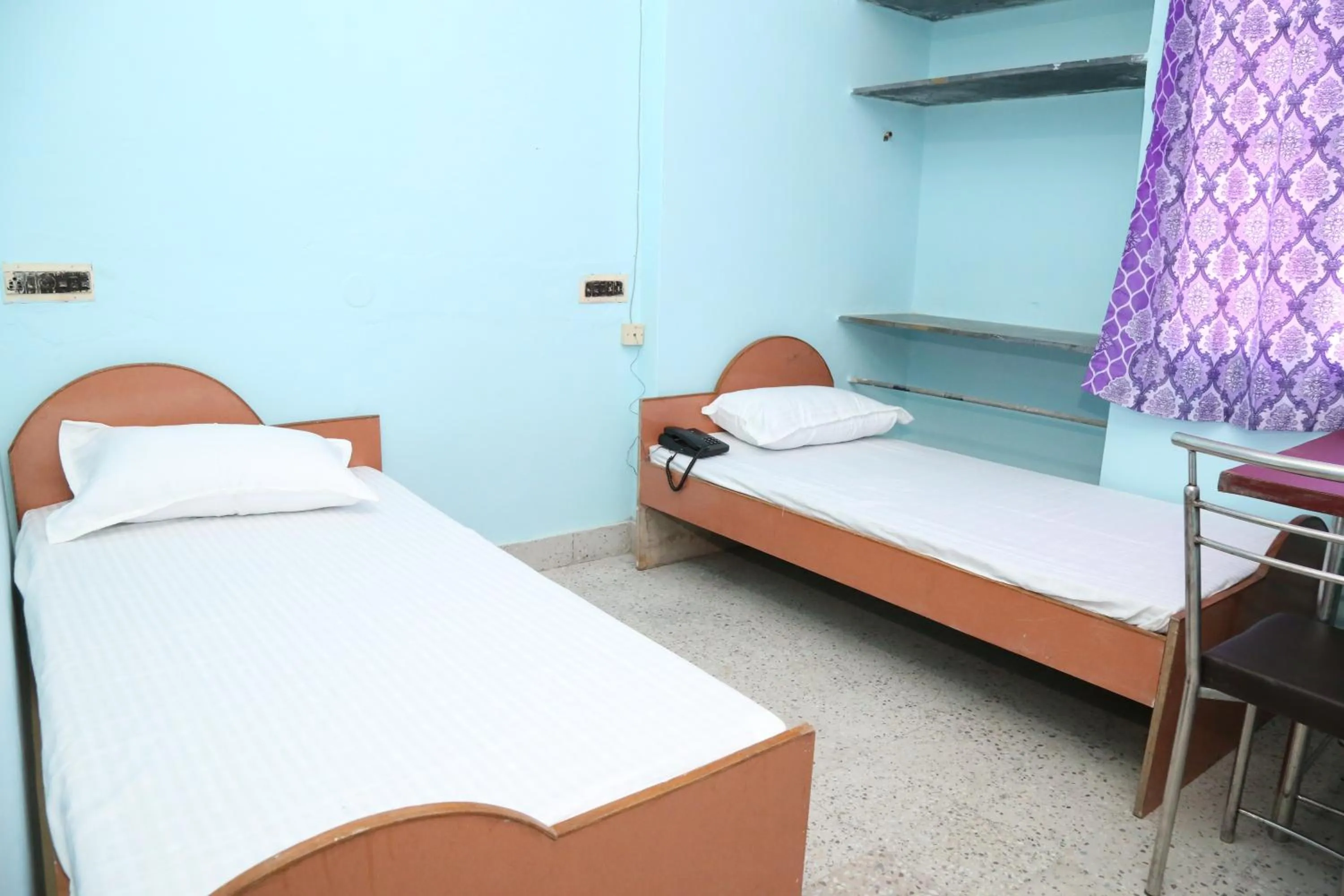 Bed in Hotel Shri Karni Vilas & SPA