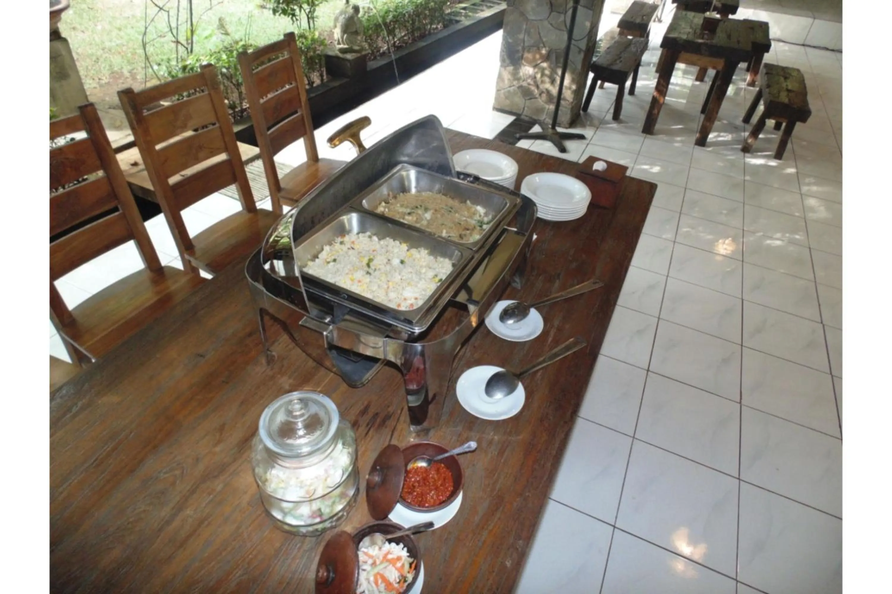 Breakfast in Pendopo 45 Resort