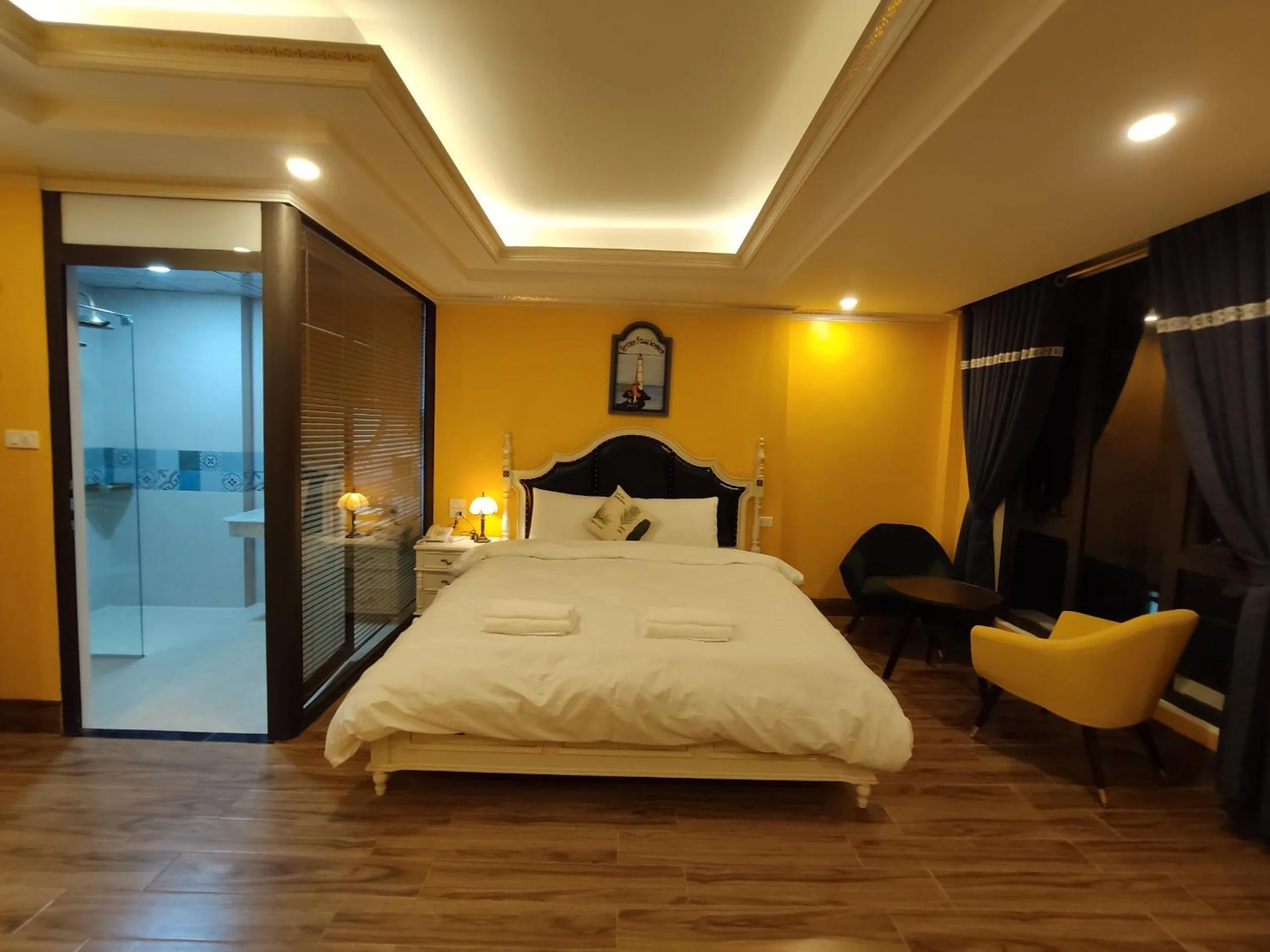 Bed in Bonjour Sa Pa Hotel