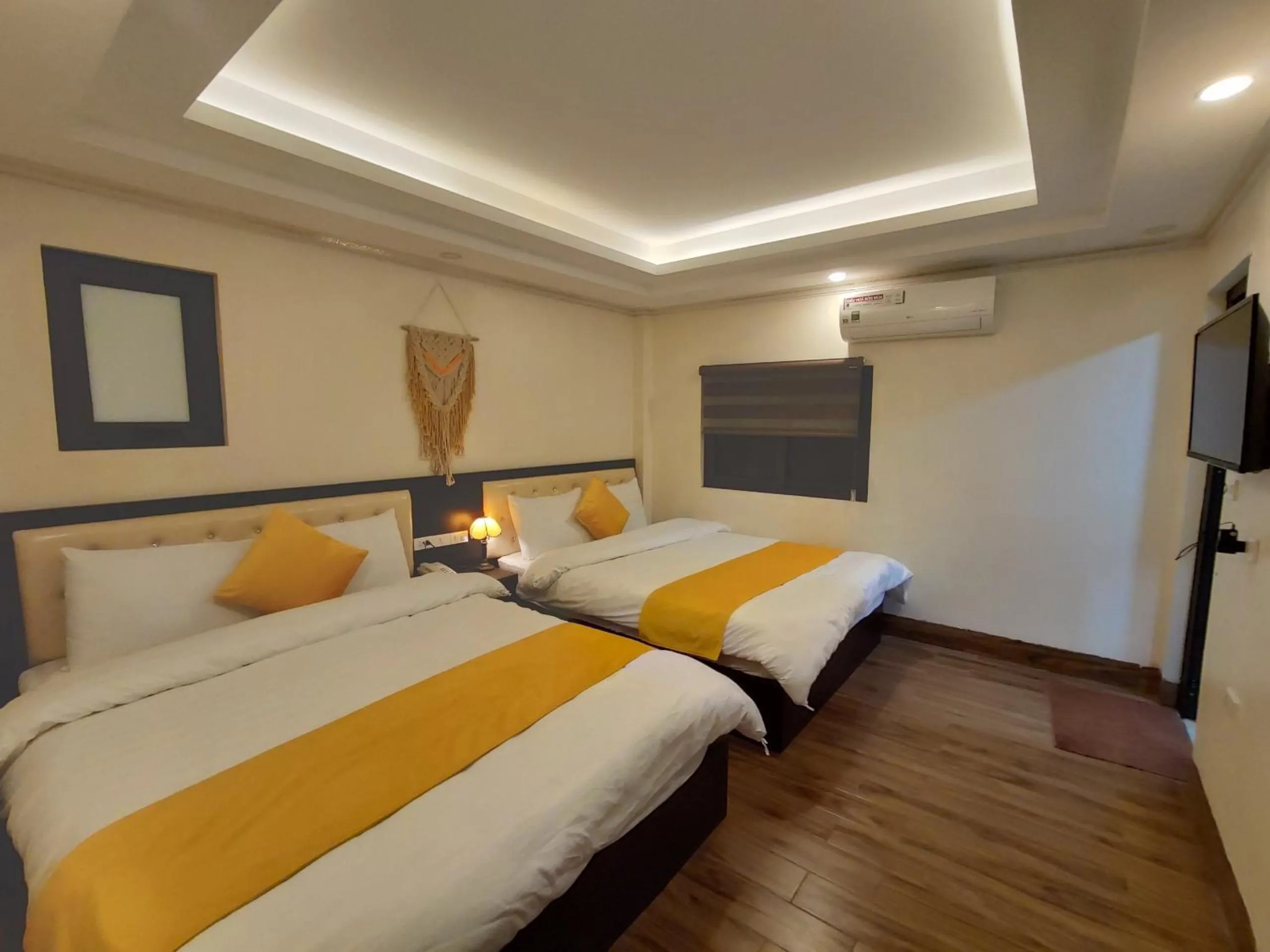 Bed in Bonjour Sa Pa Hotel