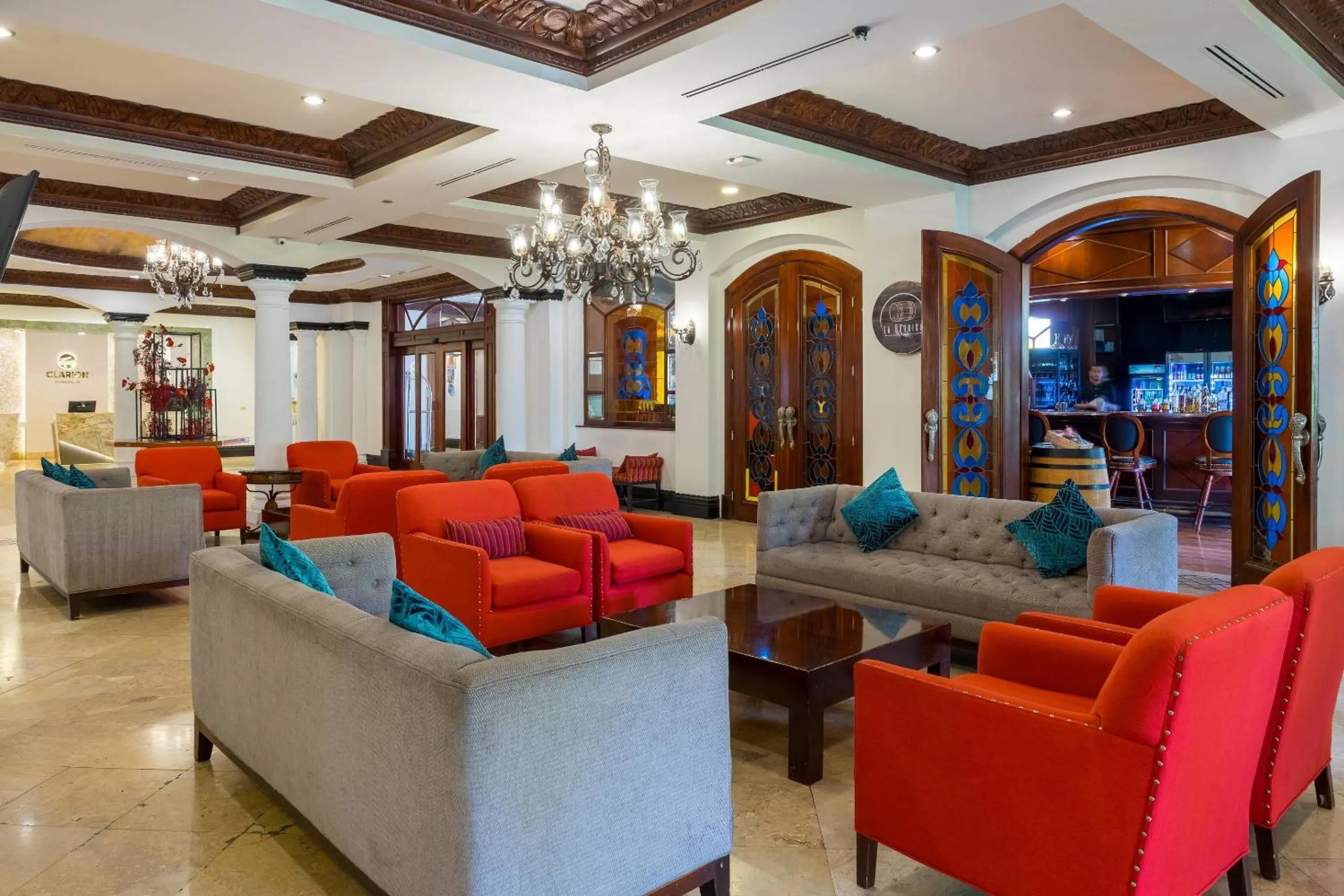 Lobby or reception in Clarion Hotel Real Tegucigalpa