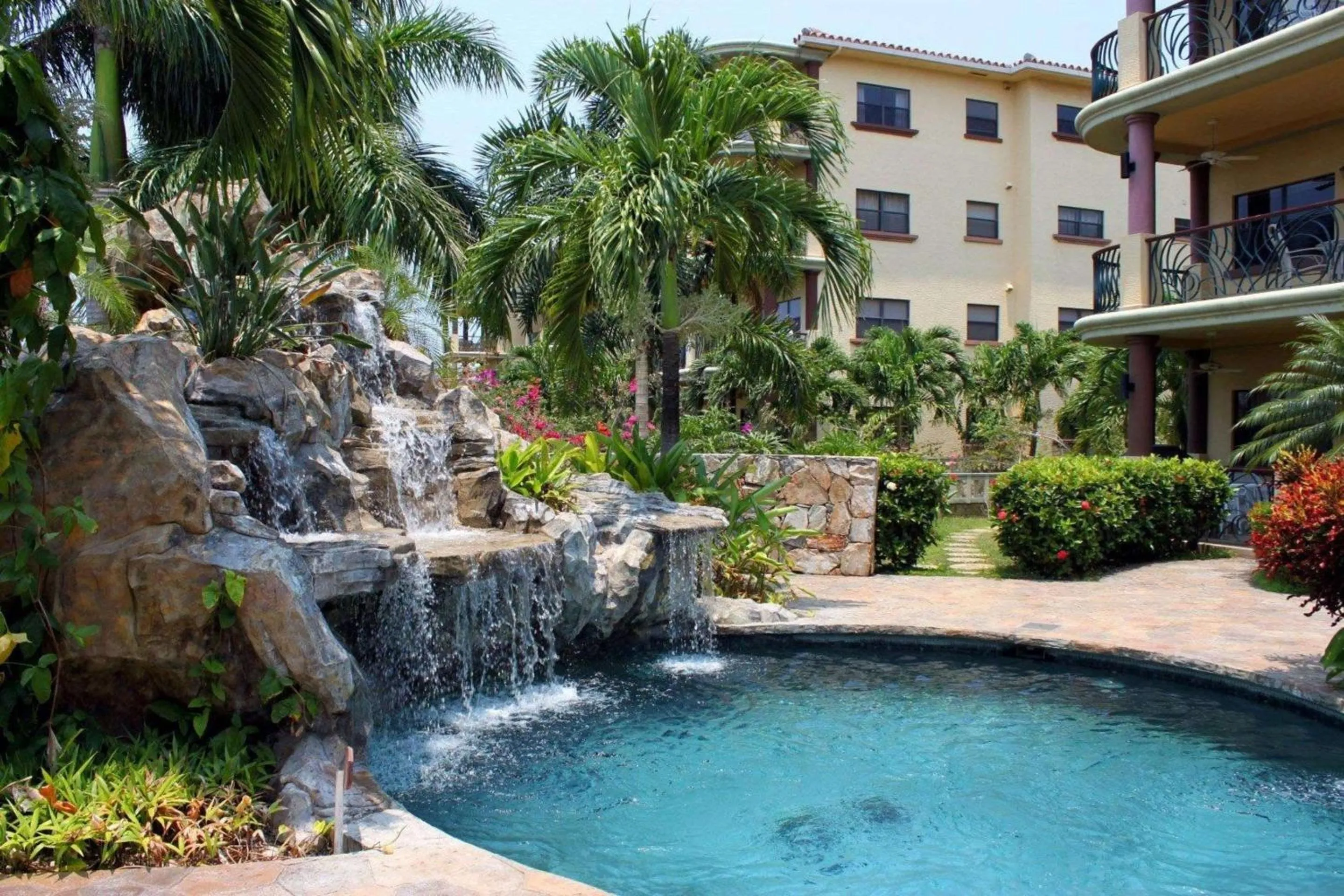 On site in Clarion Suites Roatan at Pineapple Villas