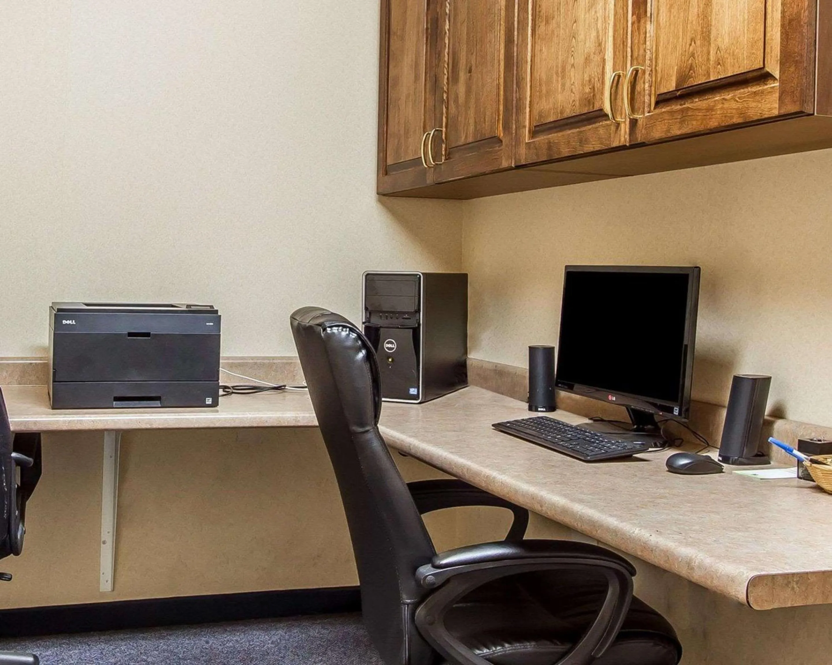 On site in Quality Inn Burlington near Hwy 34