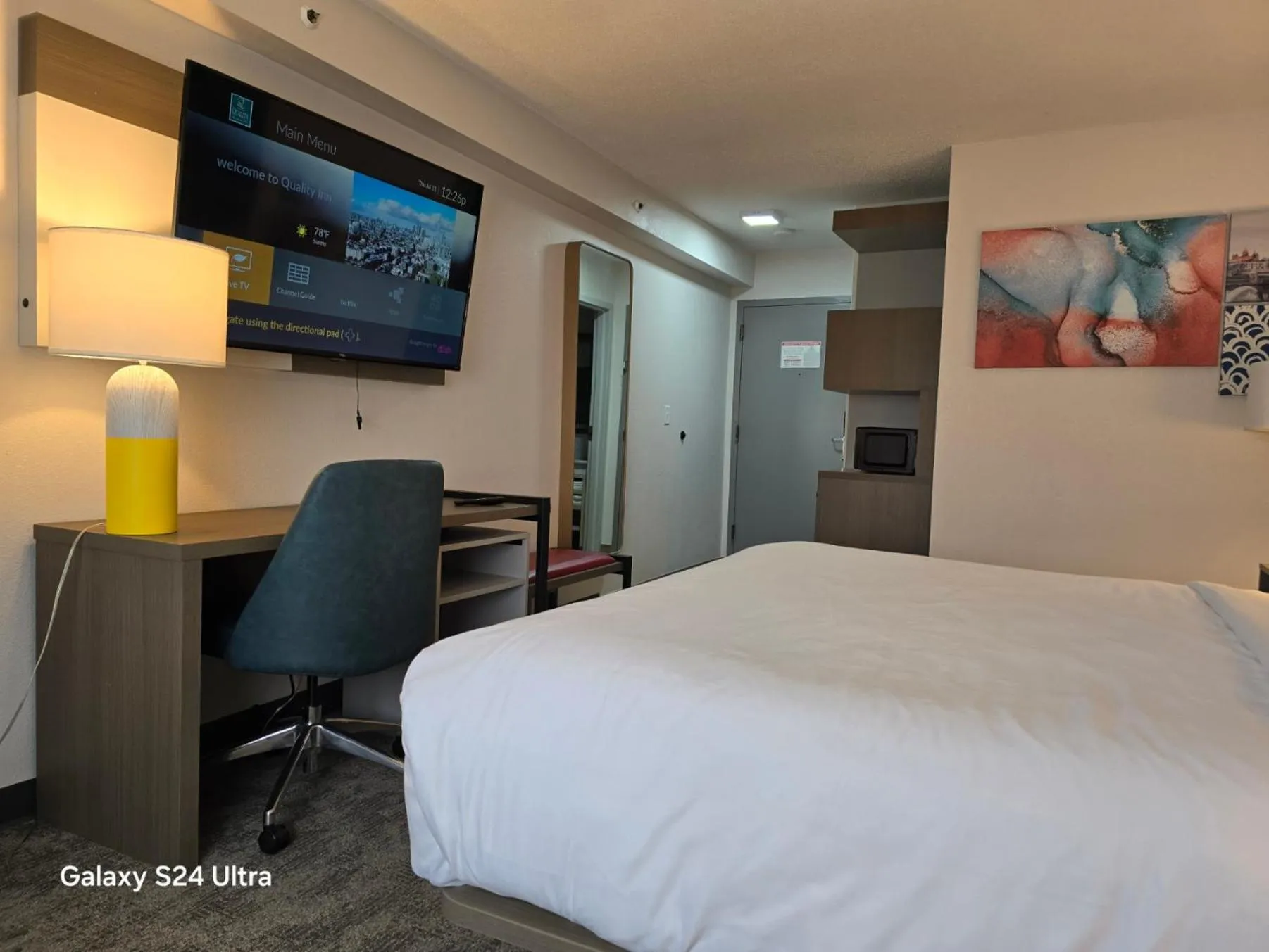 Bed in Comfort Inn & Suites