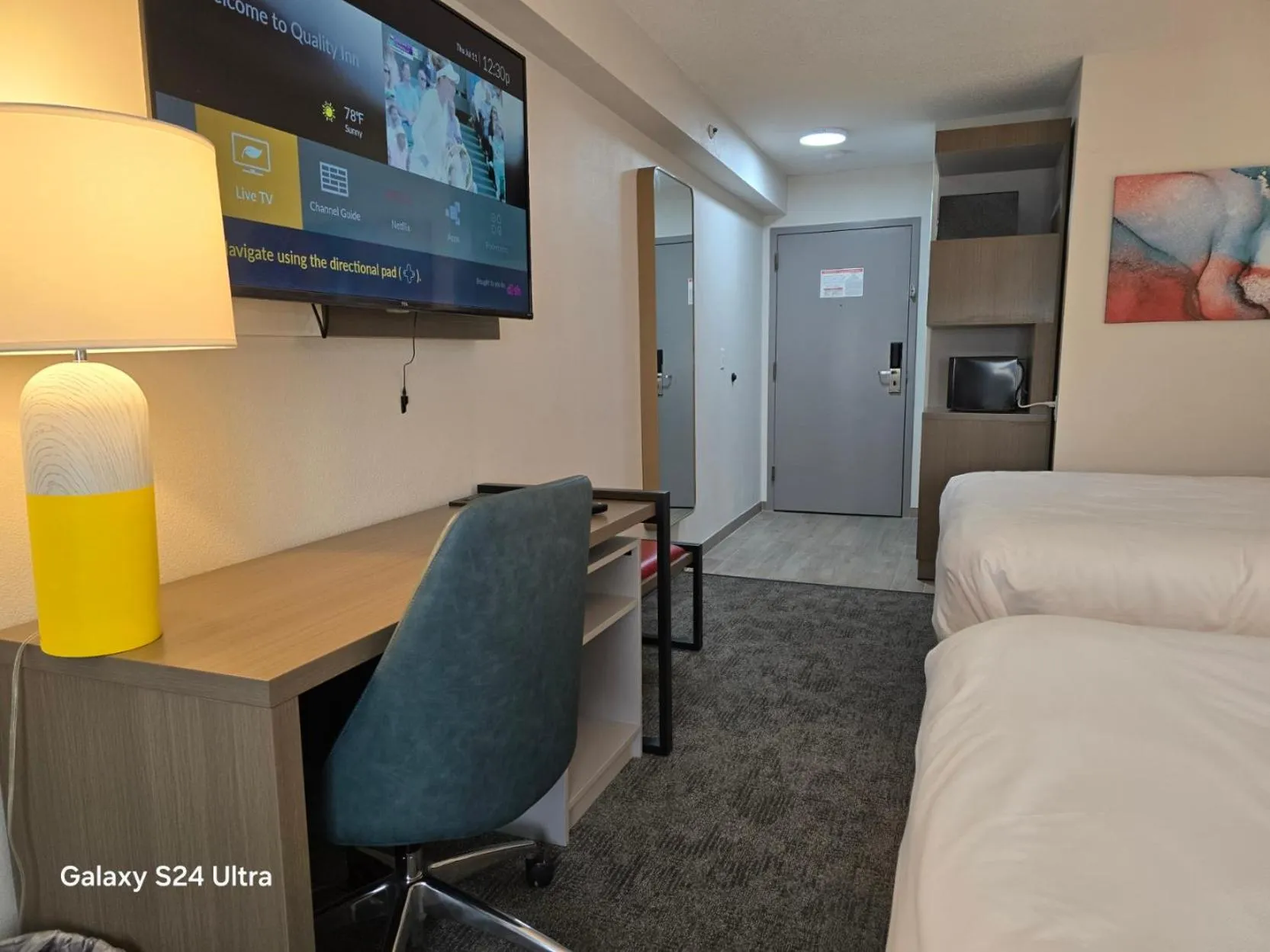 Bed in Comfort Inn & Suites