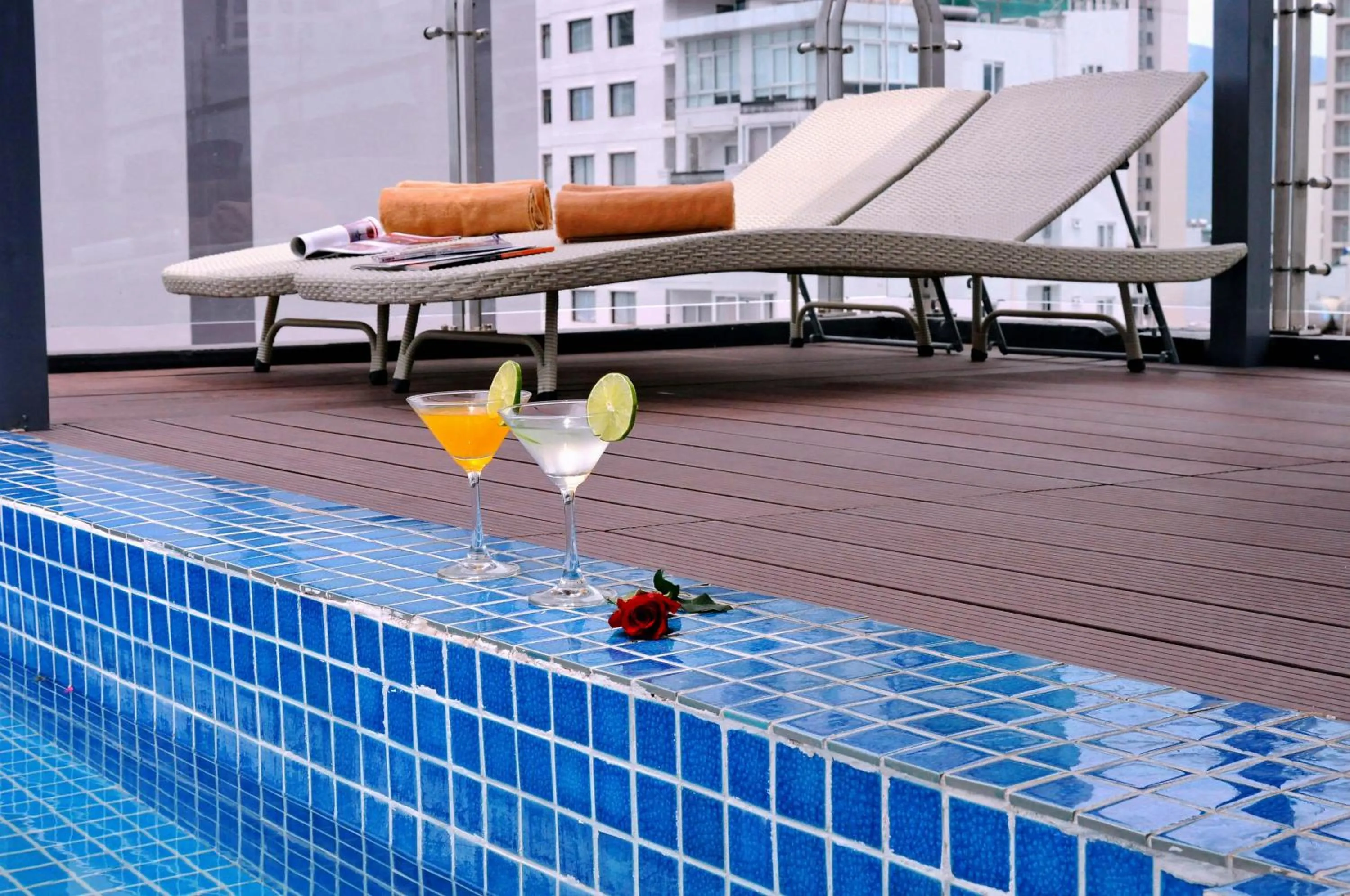 Swimming pool in Apollo Hotel Nha Trang Beach