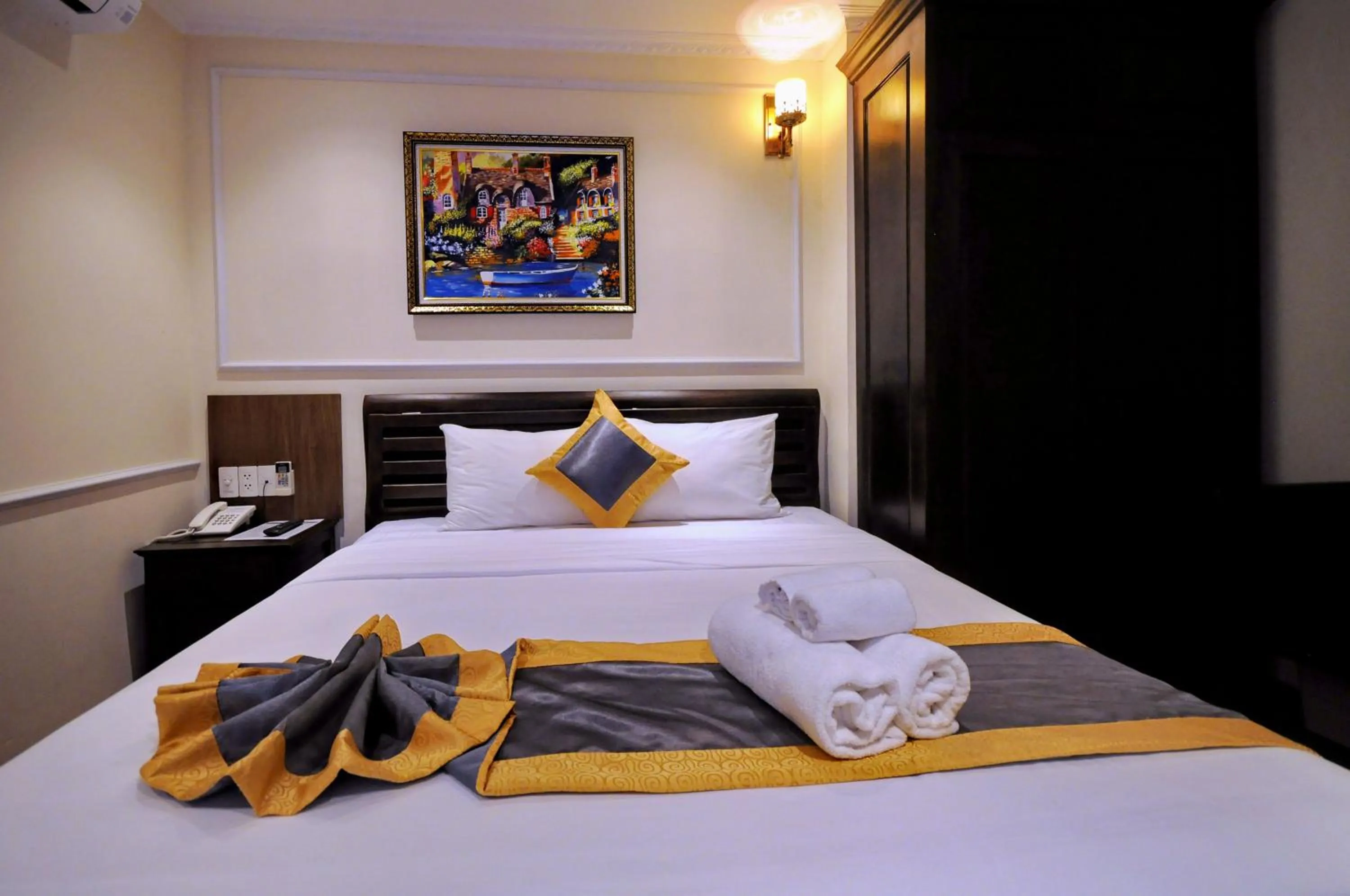 Photo of the whole room, Bed in Apollo Hotel Nha Trang Beach