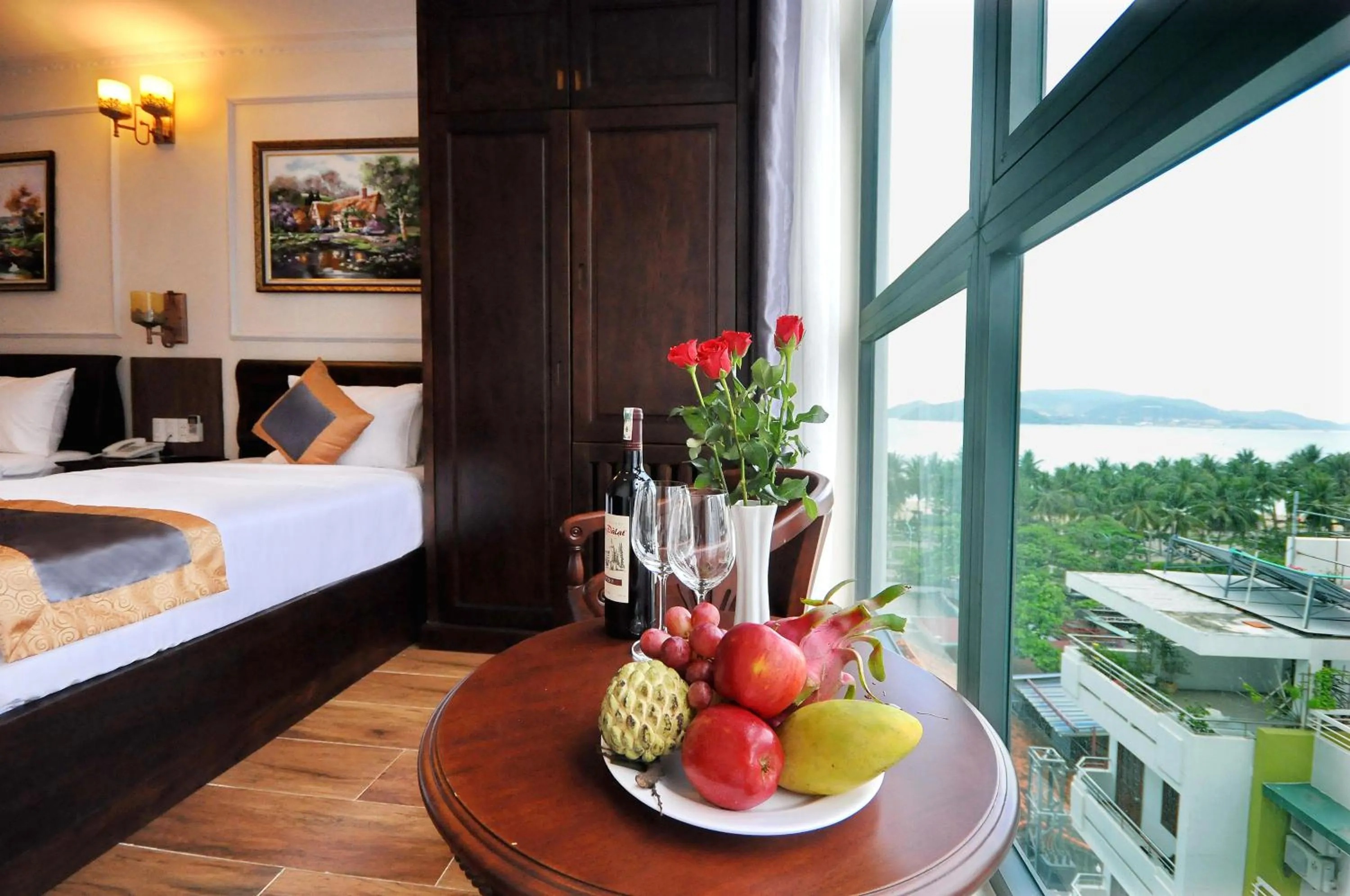 City view, Bed in Apollo Hotel Nha Trang Beach