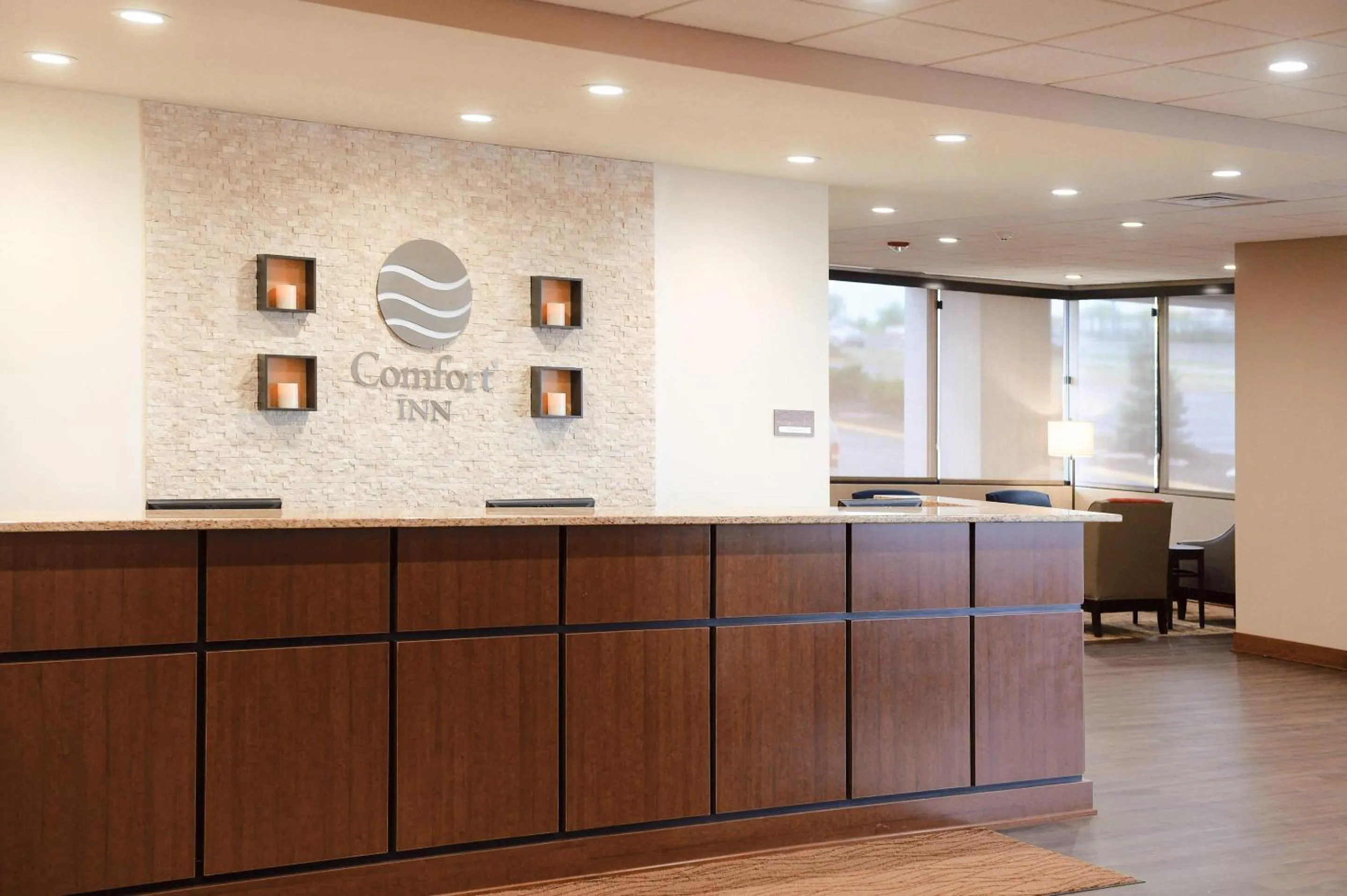 Lobby or reception in Comfort Inn & Suites Event Center