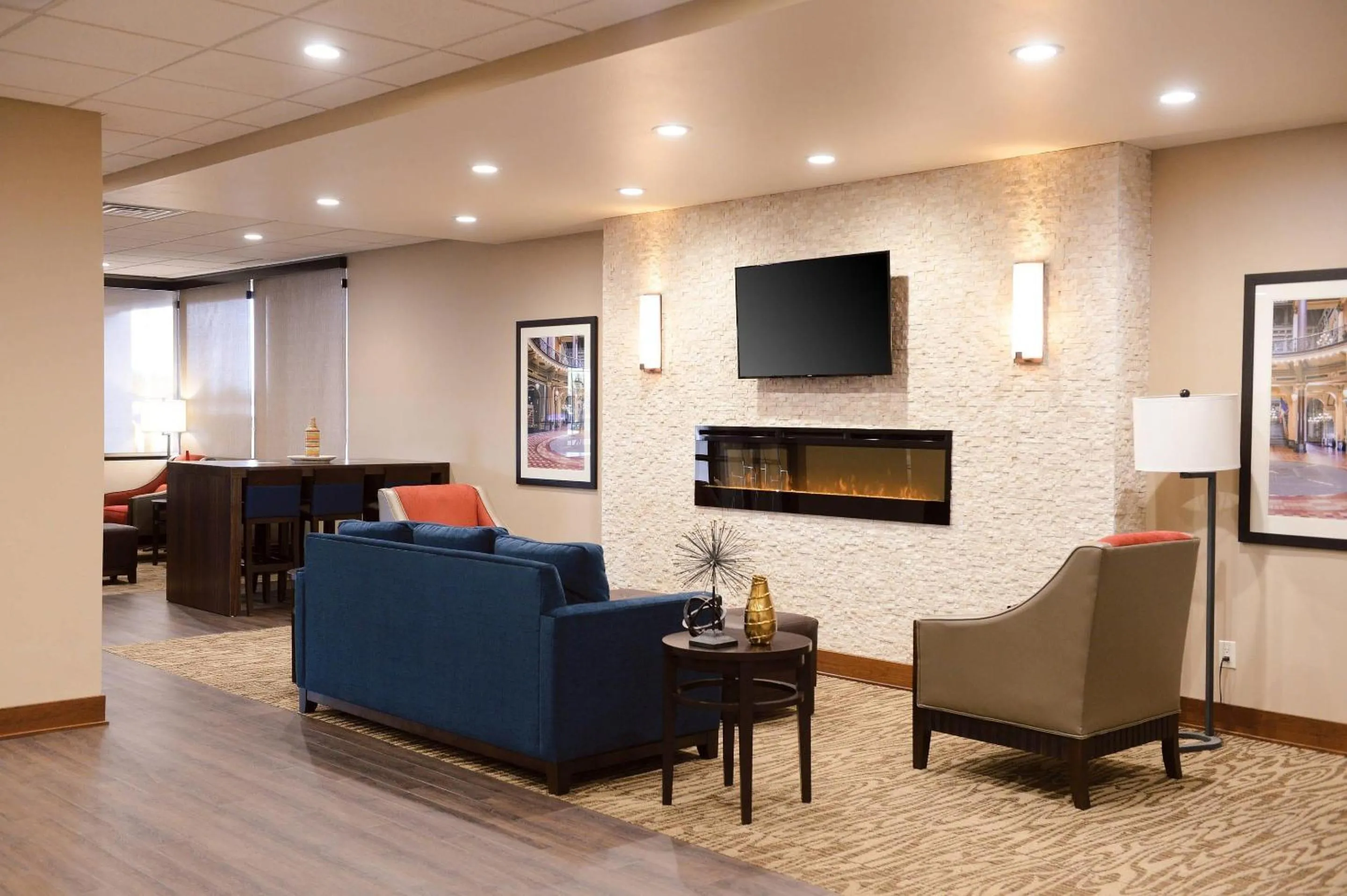 Lobby or reception in Comfort Inn & Suites Event Center